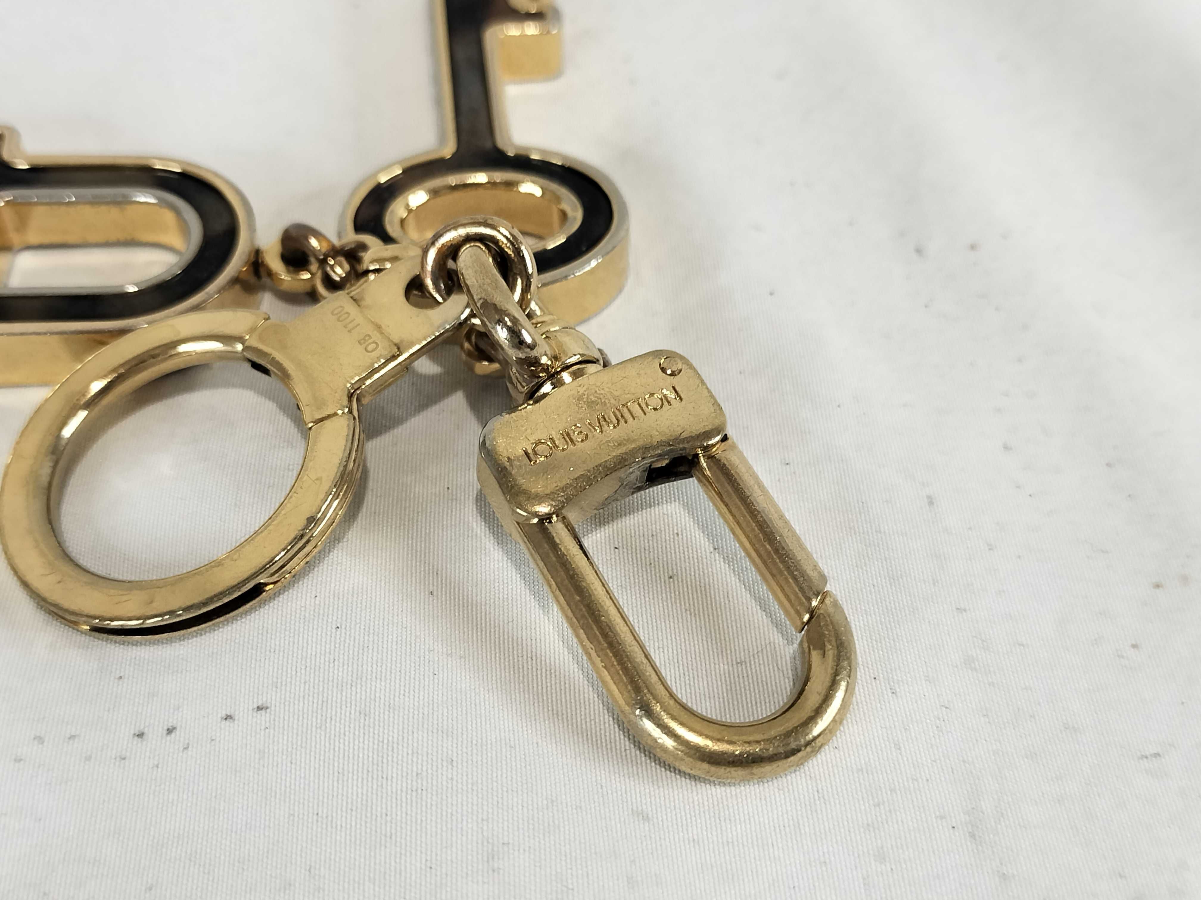 Keychain M65088 Portefeuille Confidence GP Gold Color OB1100 Key Case/Keychain — view 3