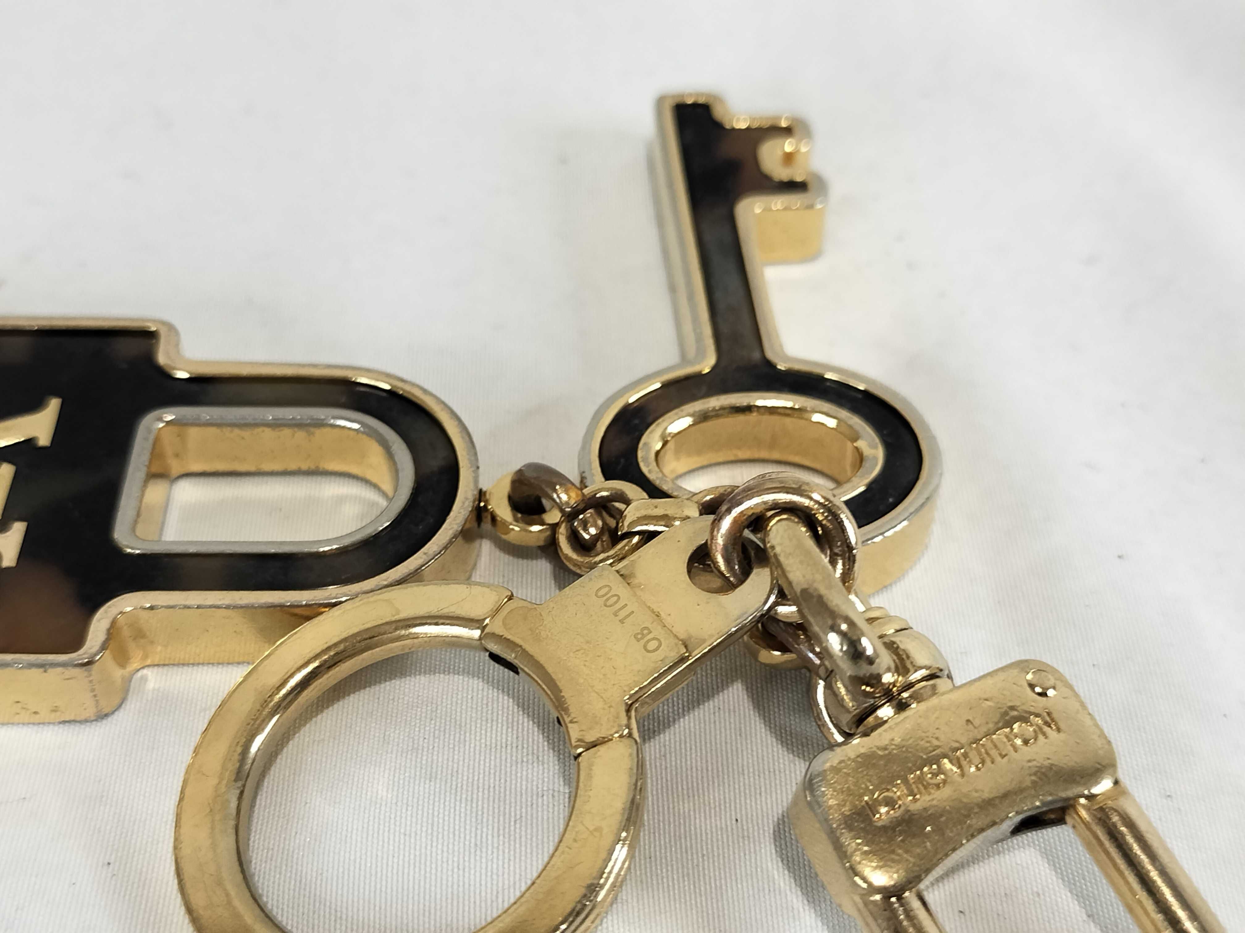 Keychain M65088 Portefeuille Confidence GP Gold Color OB1100 Key Case/Keychain — view 4