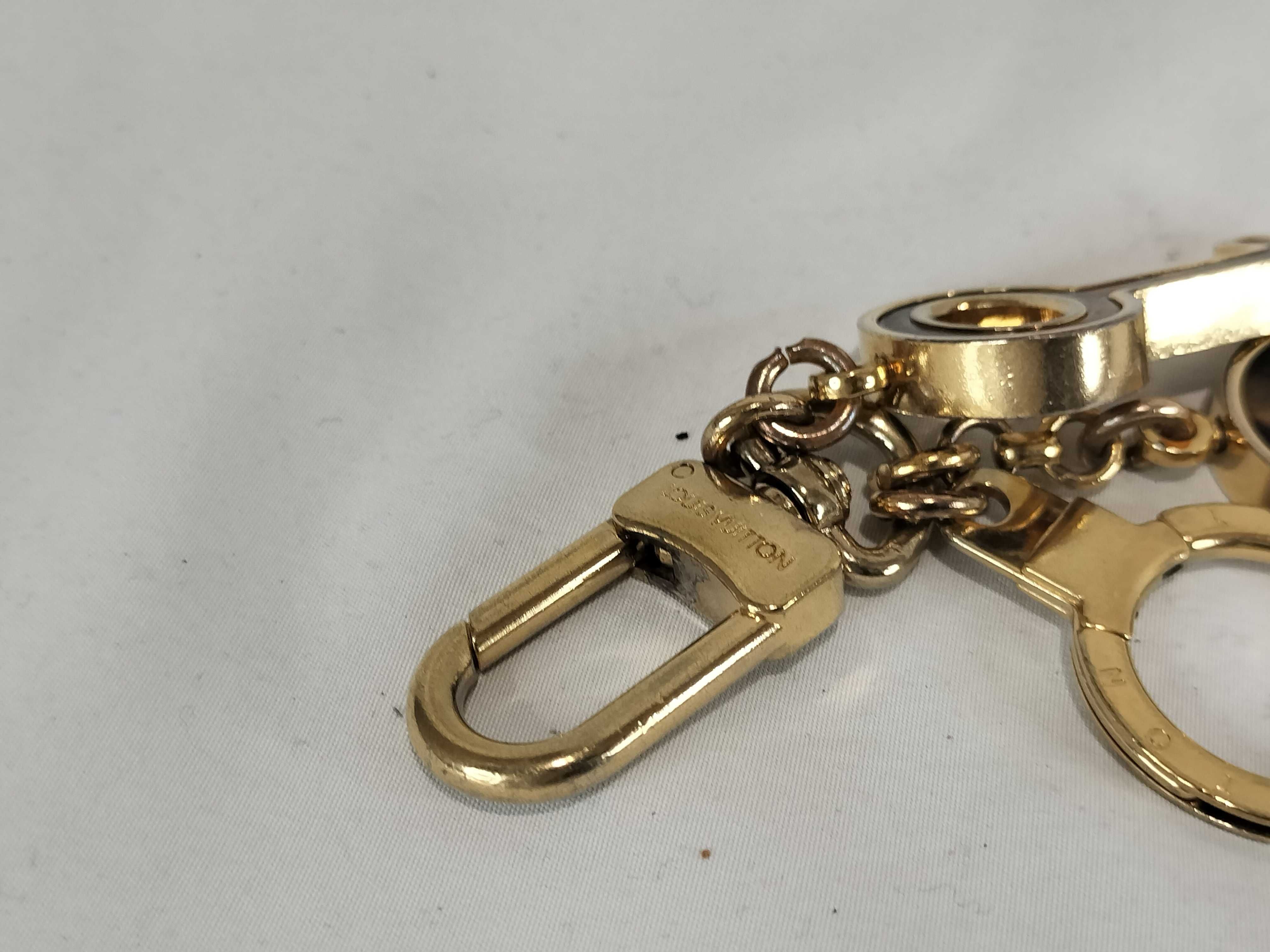 Keychain M65088 Portefeuille Confidence GP Gold Color OB1100 Key Case/Keychain — view 7