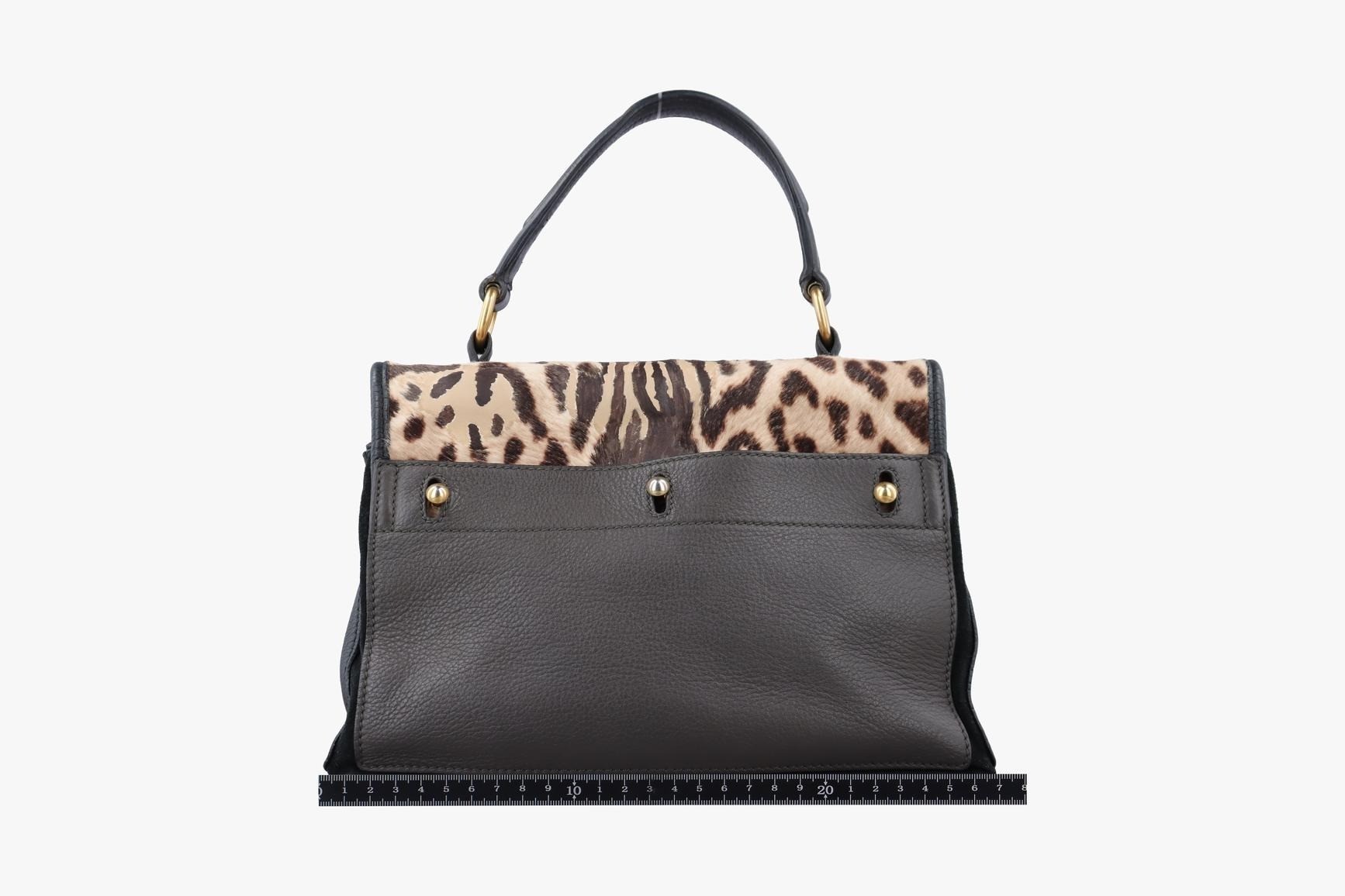 Muse Two Leather x Calf Hair Black x Brown — view 2