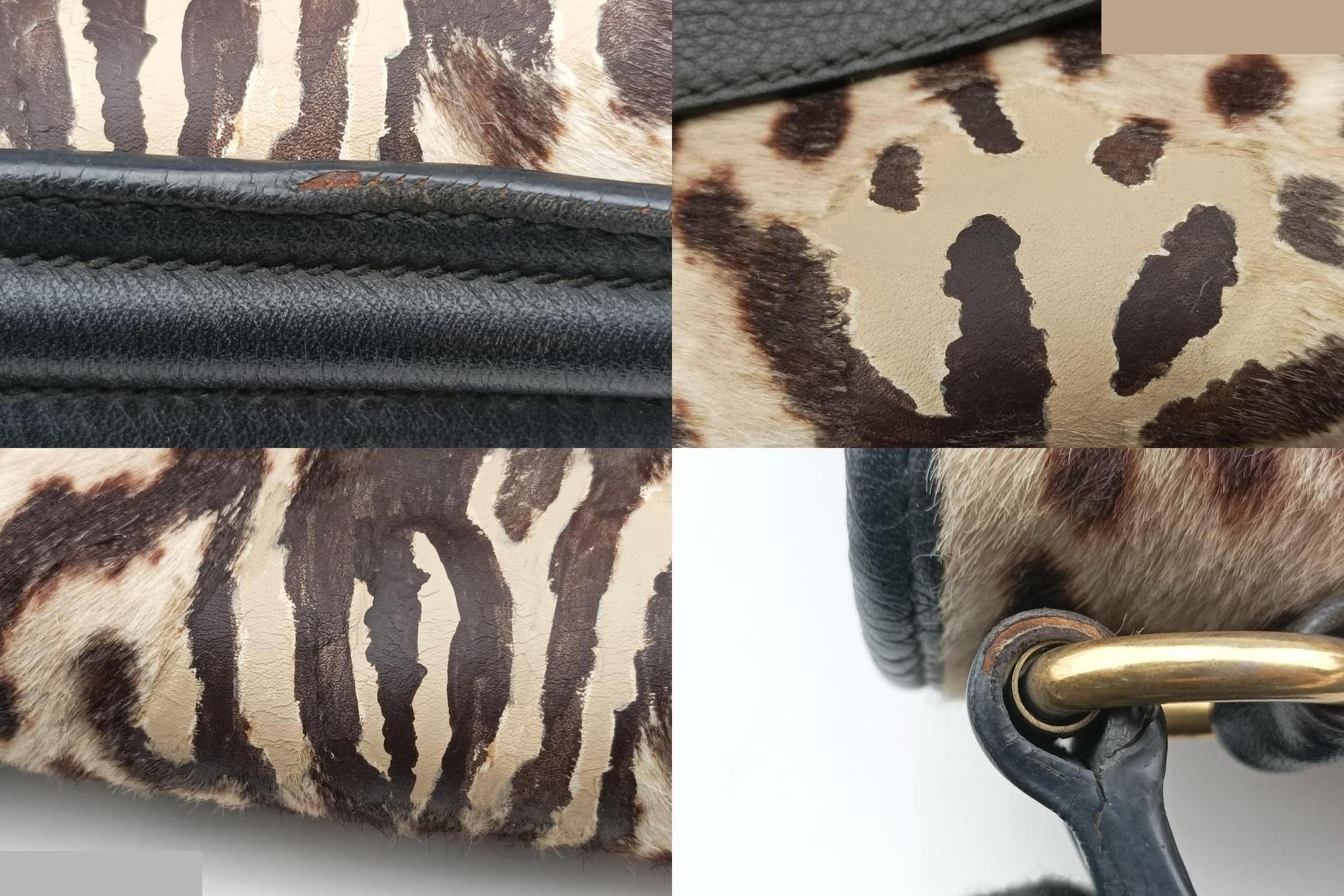 Muse Two Leather x Calf Hair Black x Brown — view 11
