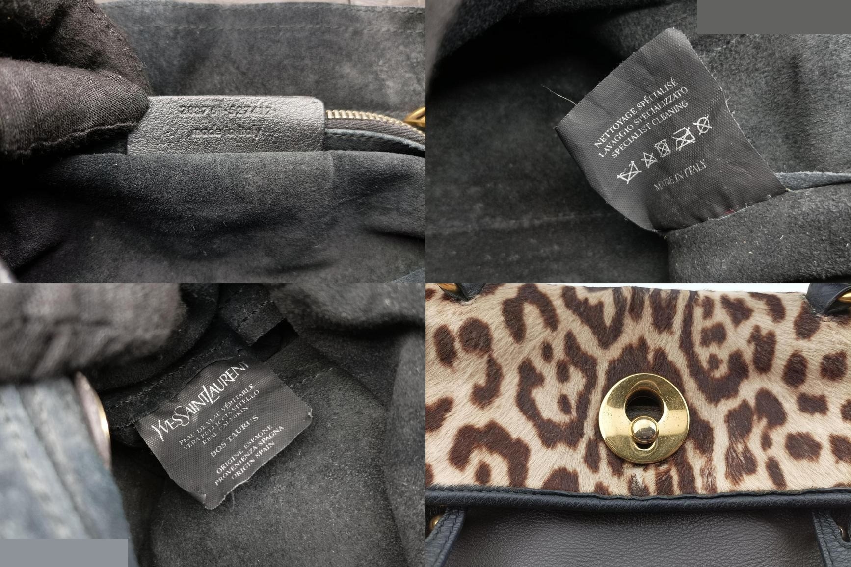 Muse Two Leather x Calf Hair Black x Brown — view 8