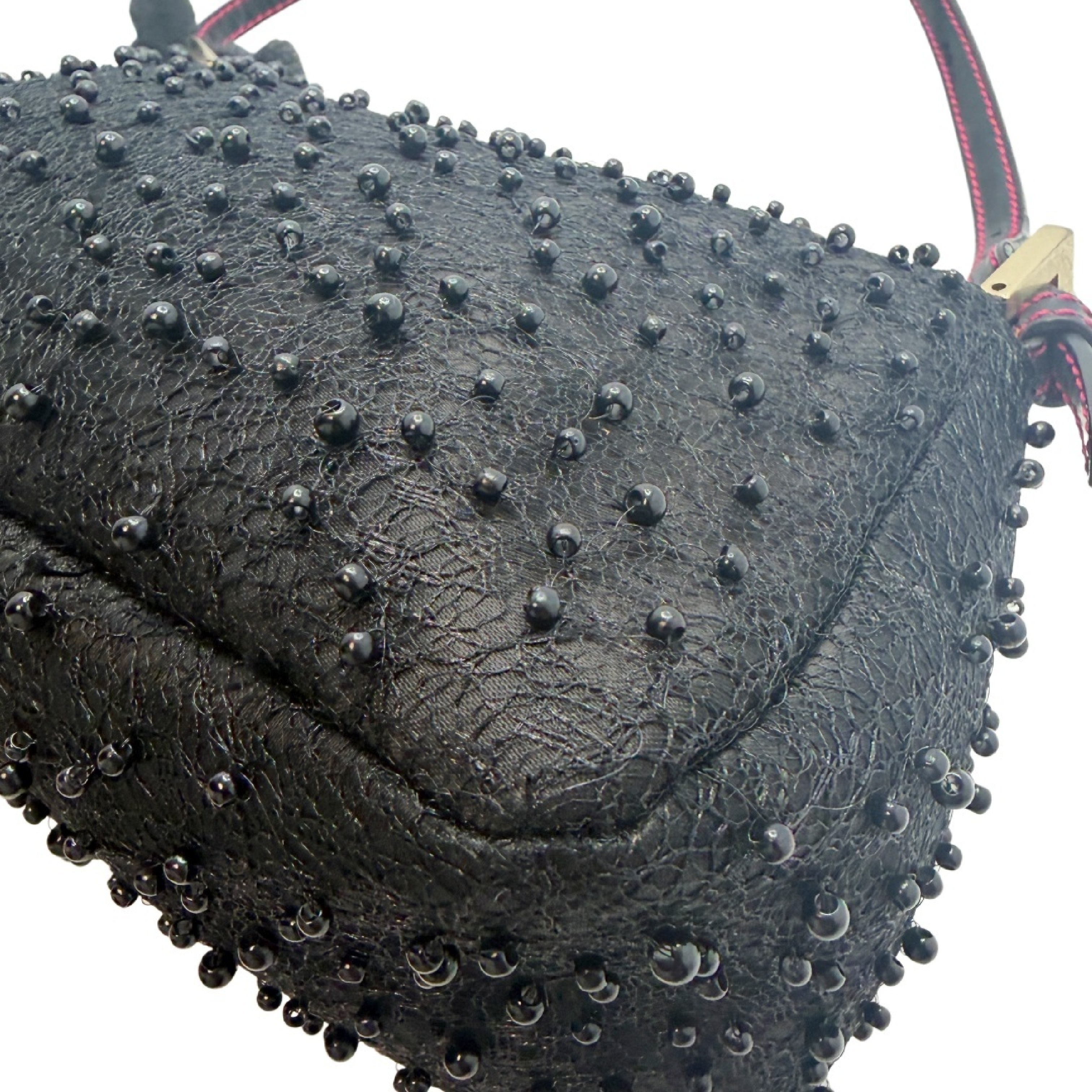Mini Mamma Bucket Beaded Shoulder Bag — view 7