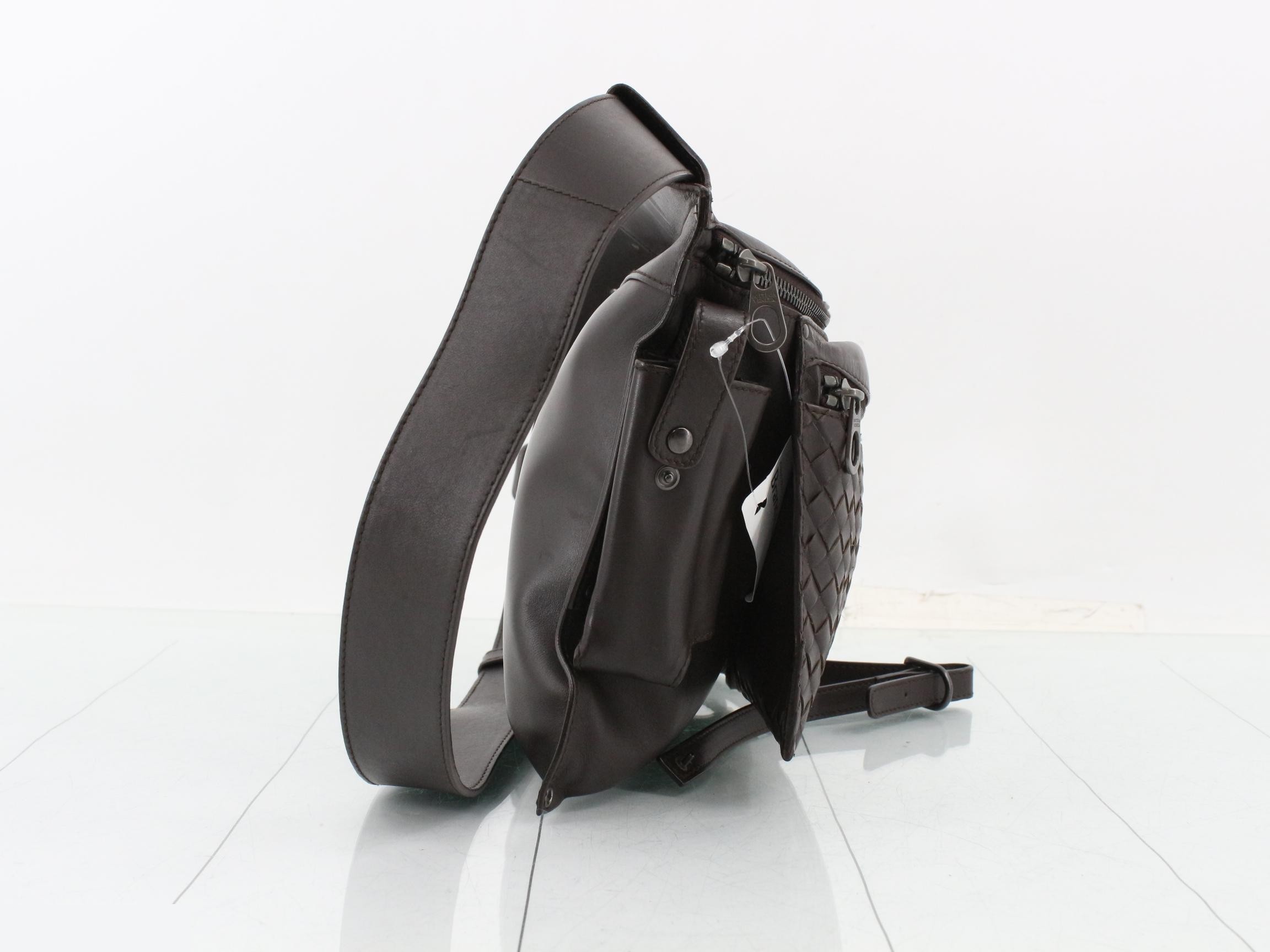 Intrecciato Shoulder Bag — view 4