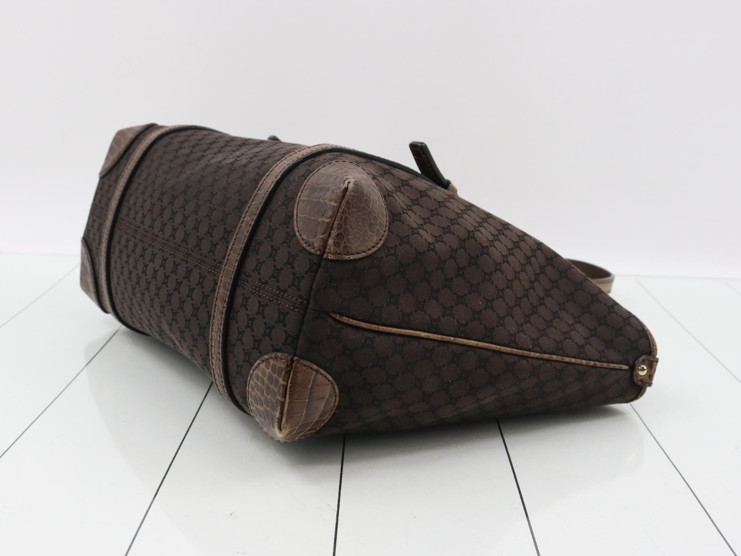 Macadam embossed leather tote bag — view 6