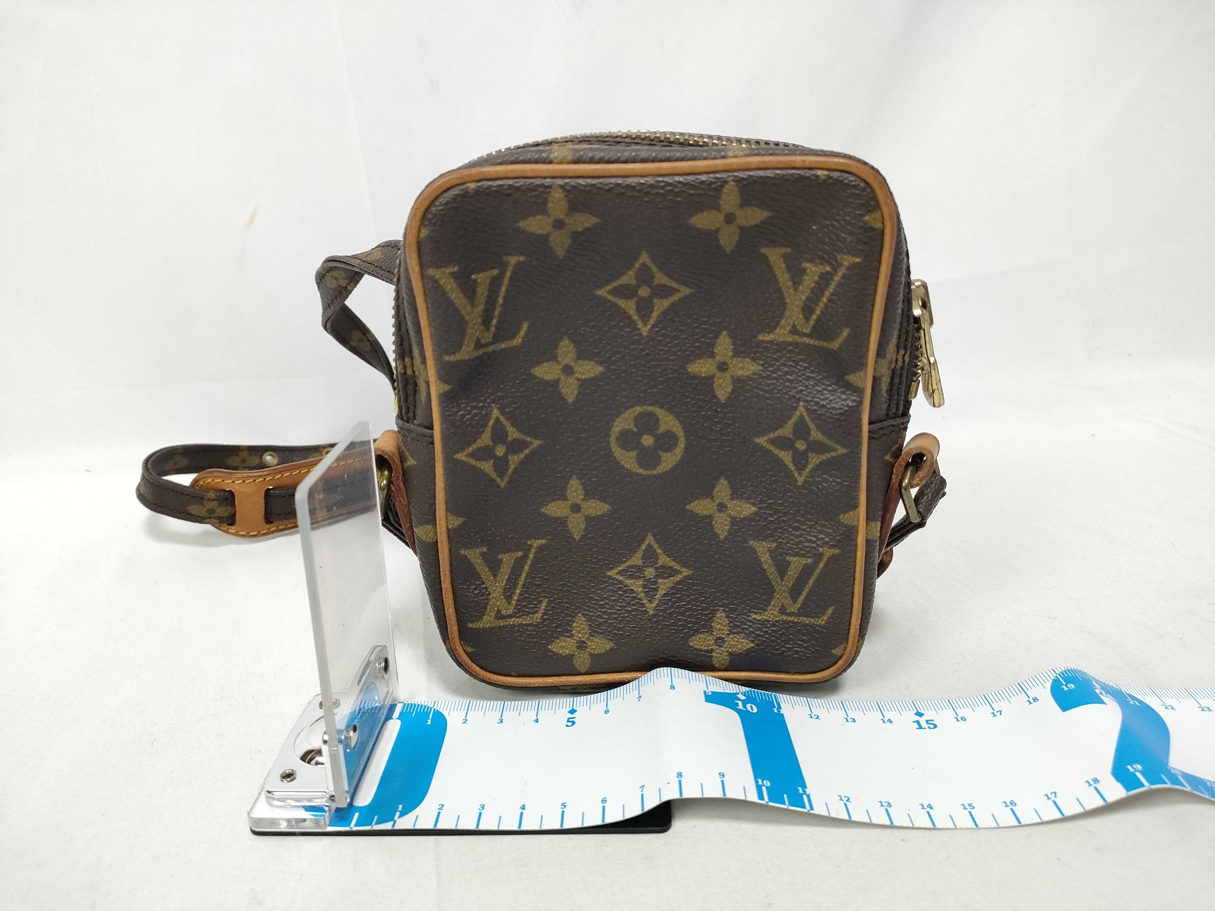 Monogram Mini Danube M45268 Brown 8909SL Shoulder Bag — view 2