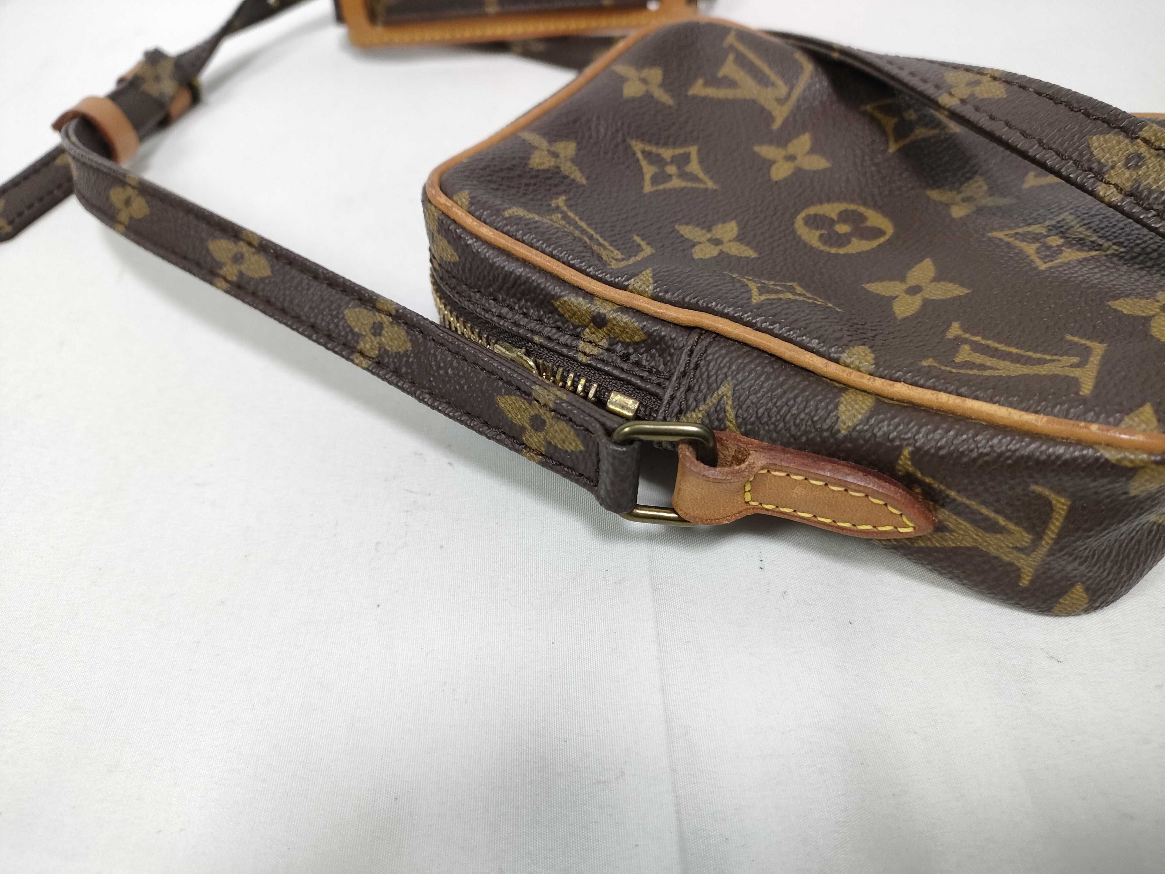 Monogram Mini Danube M45268 Brown 8909SL Shoulder Bag — view 6