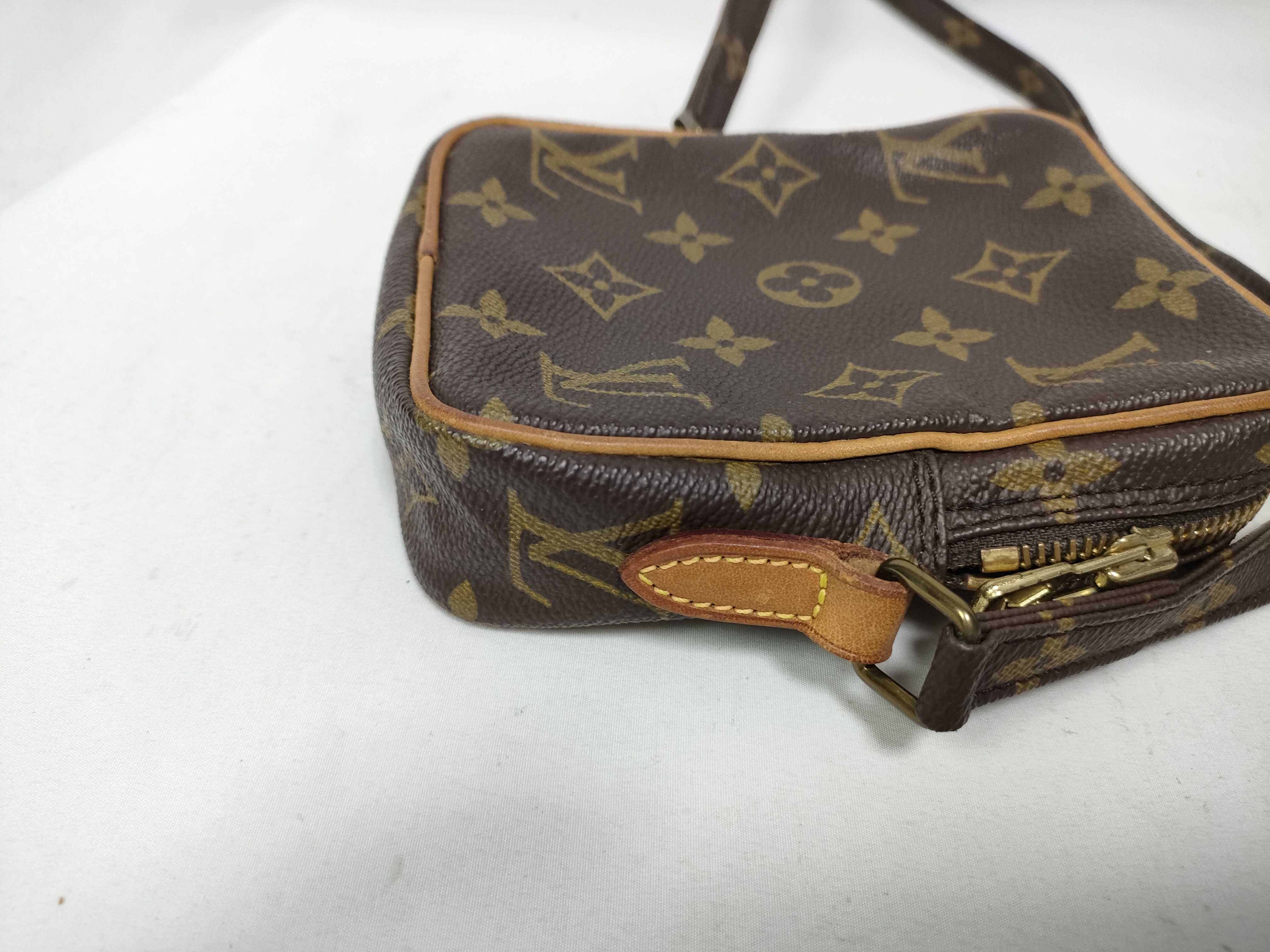 Monogram Mini Danube M45268 Brown 8909SL Shoulder Bag — view 10