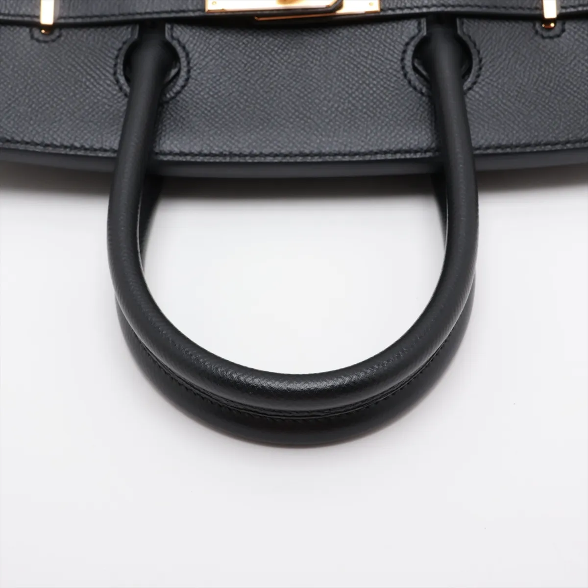 [Individually packaged] Hermes Birkin 30 Letournée Veau Epsom Black Gold Hardware A: 2017 — view 5