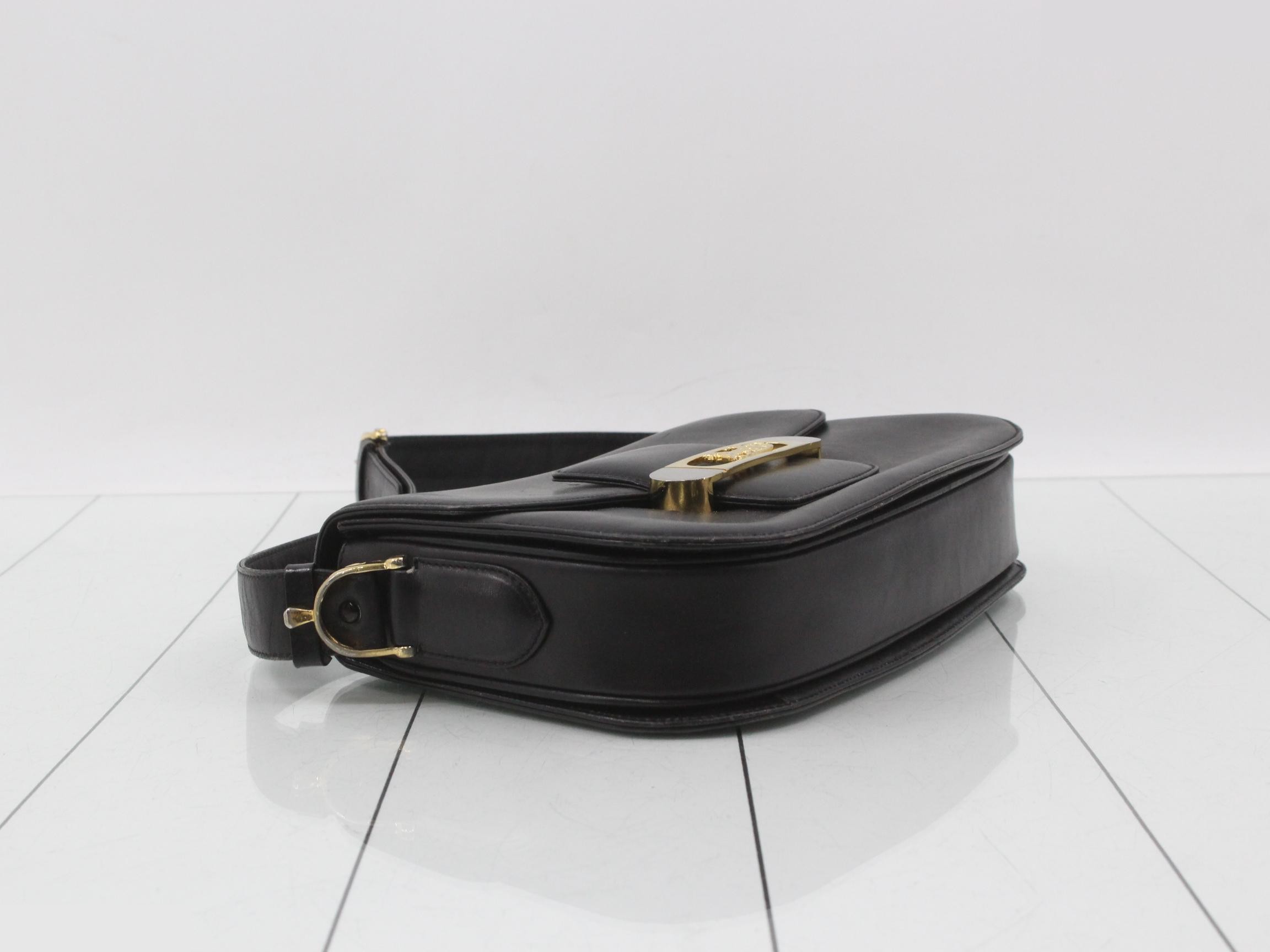 Shoulder bag with carriage hardware — view 5