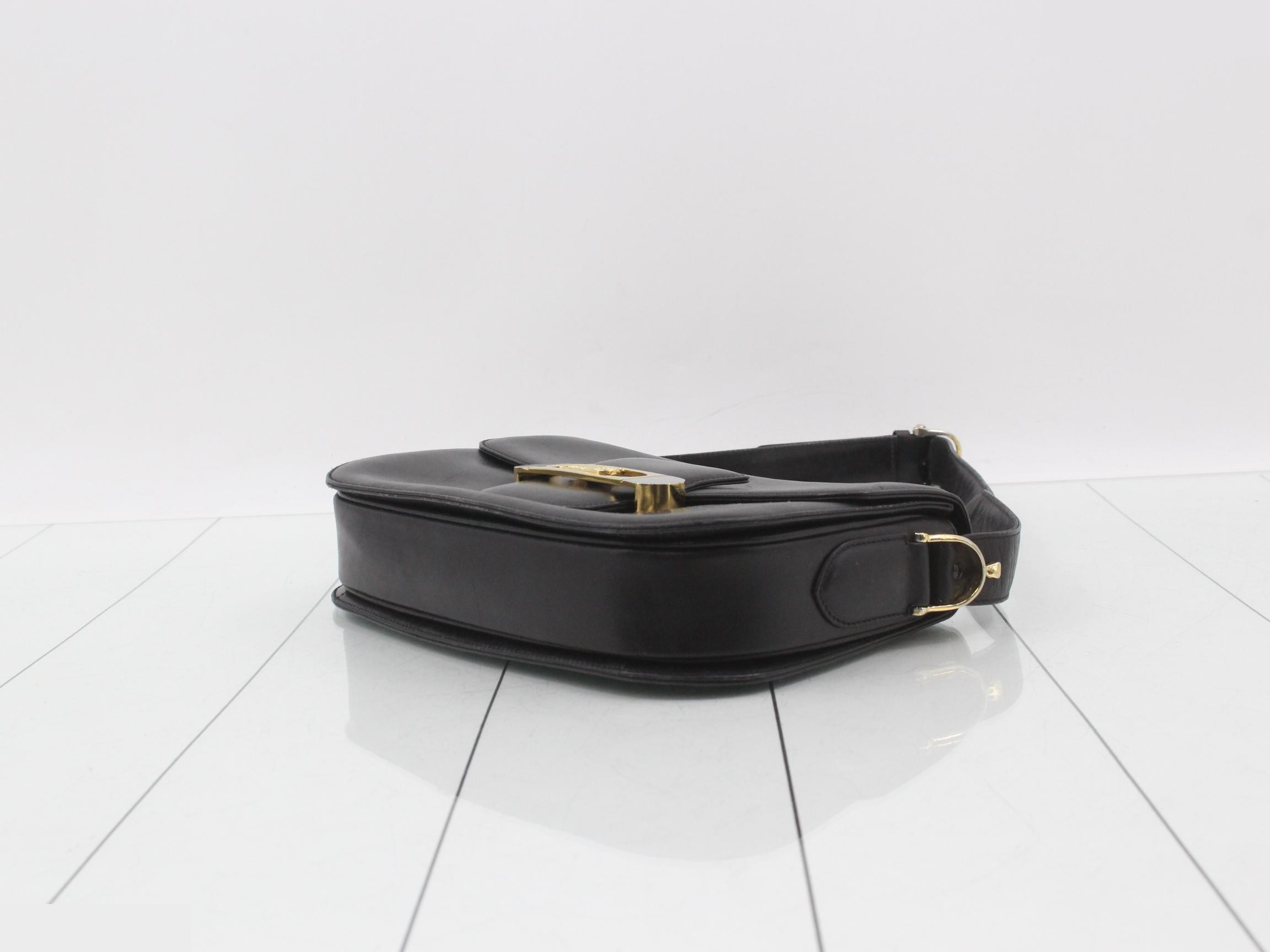 Shoulder bag with carriage hardware — view 6