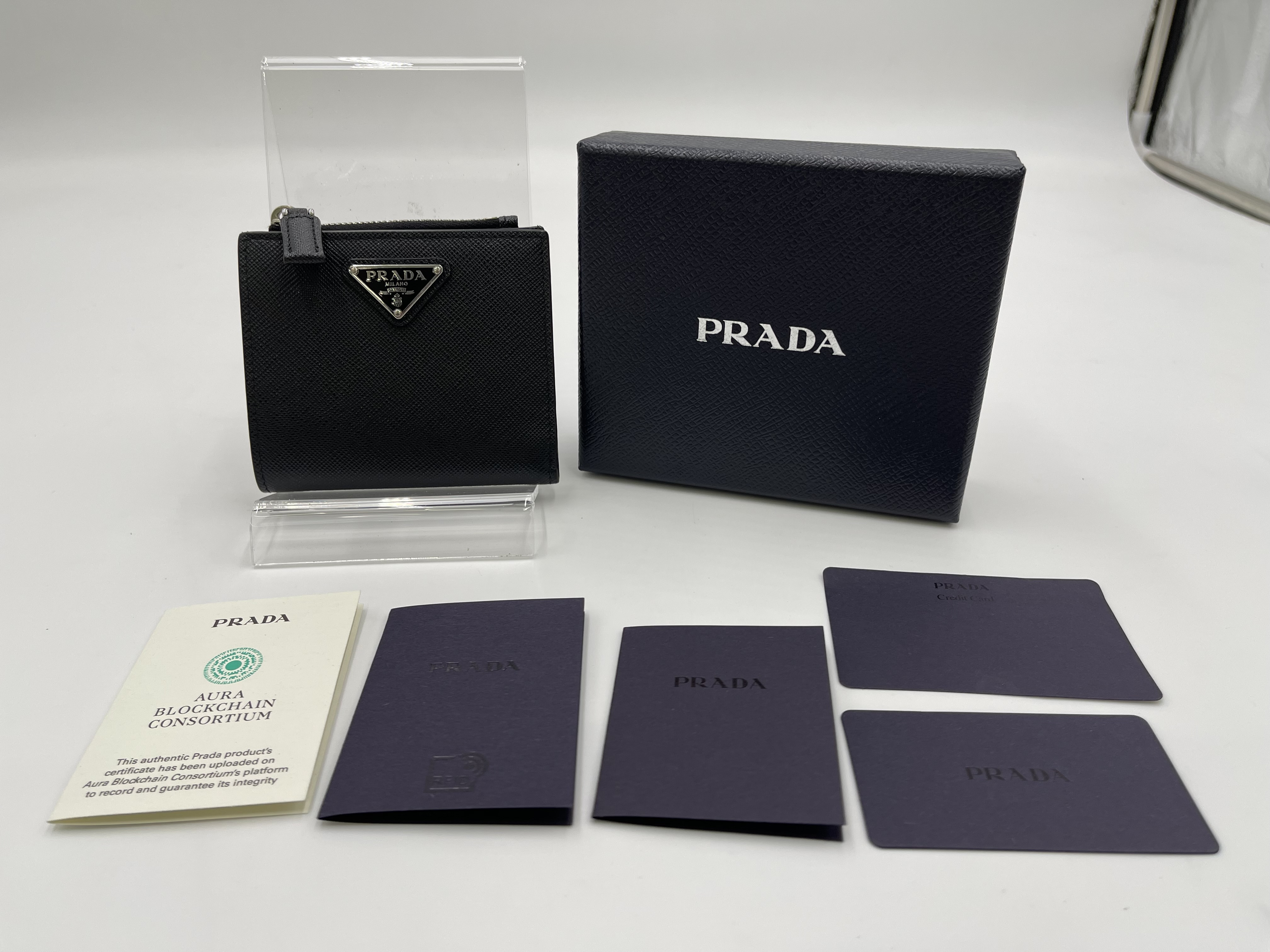 Saffiano Compact Wallet 2ML049 (with paper tag) — view 10