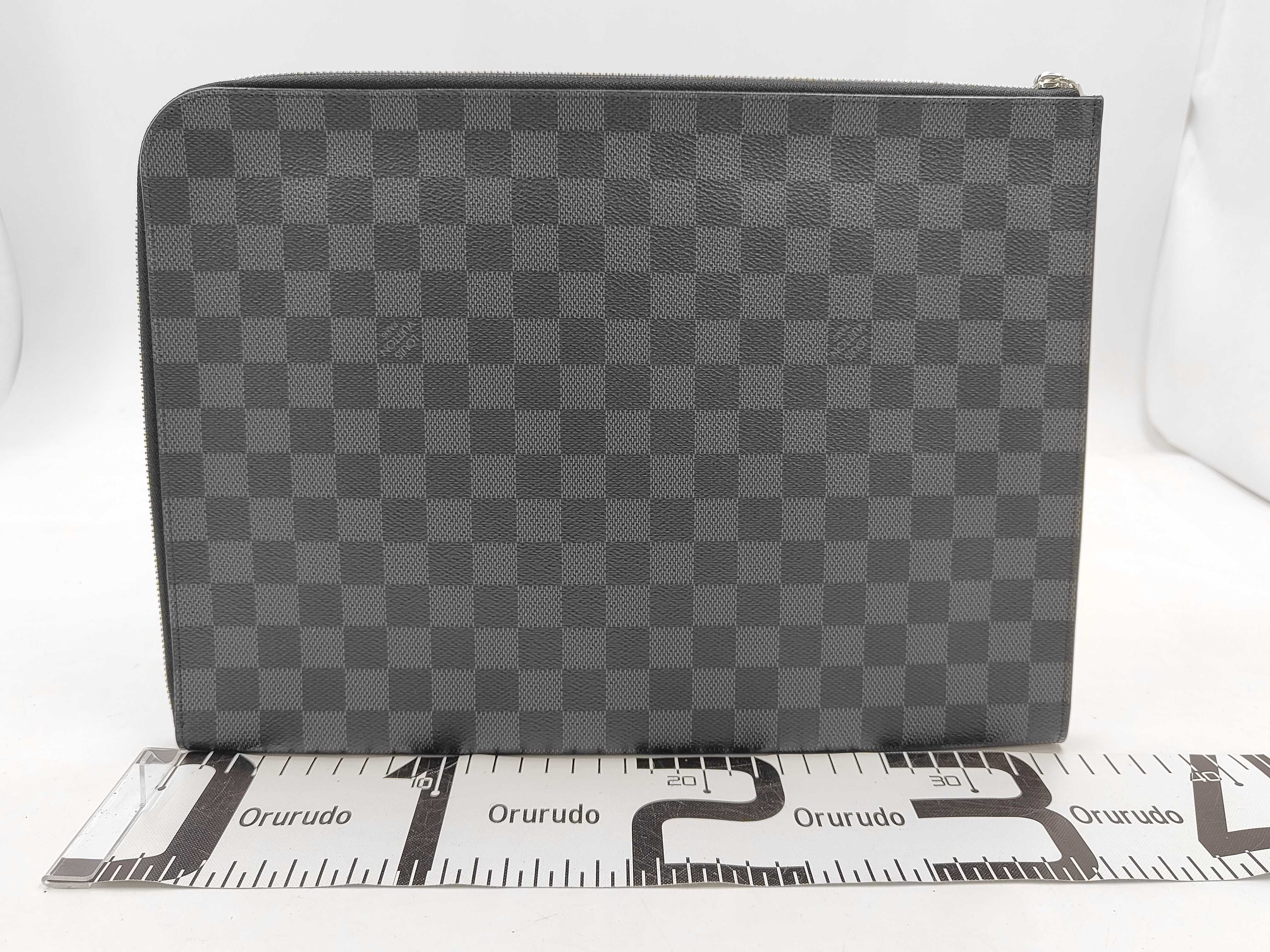 LV Louis Vuitton N64437 Pochette Jour GM Clutch Bag — view 2