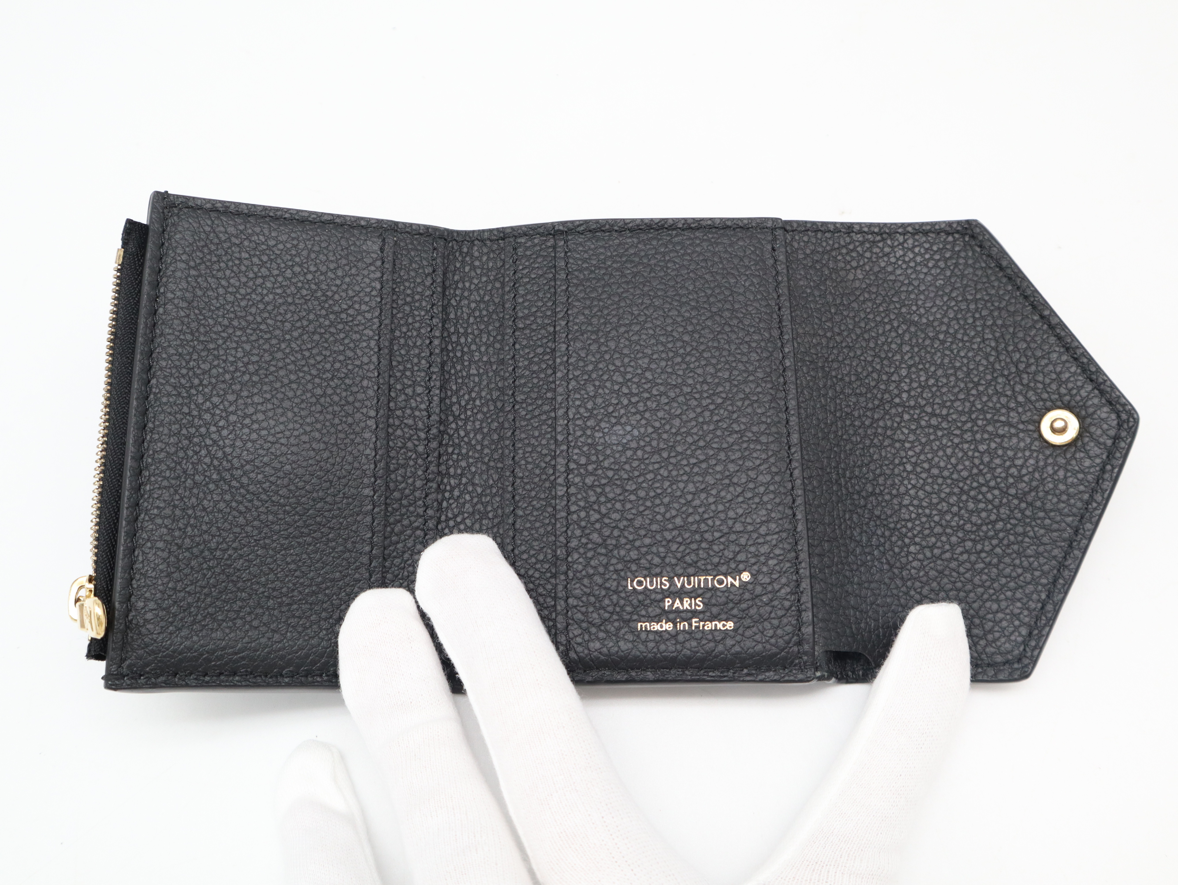 M62935 Monogram Empreinte Portefeuille Victorine Noir Wallet — view 8