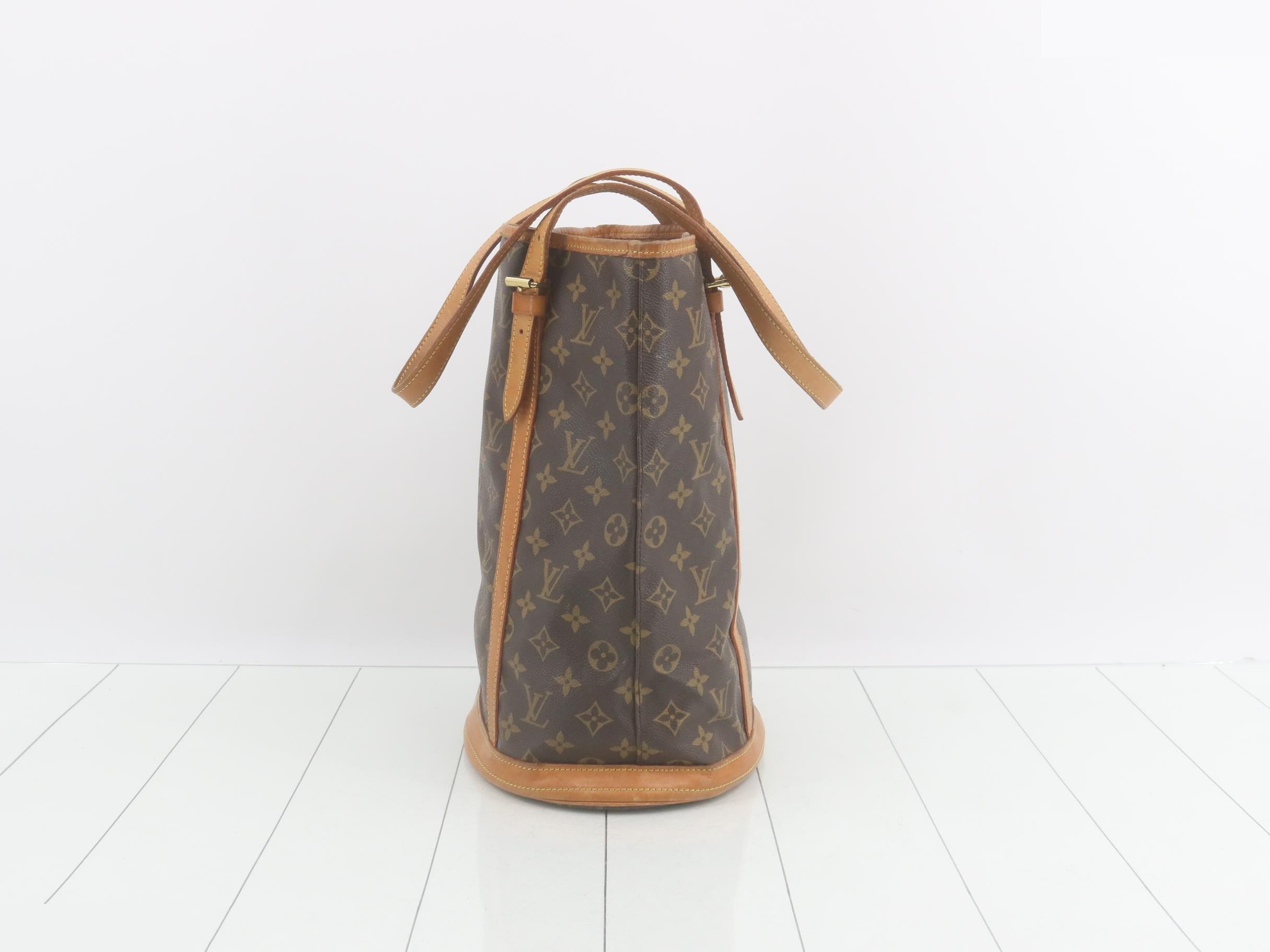 Monogram Tote Bag Bucket GM — view 3