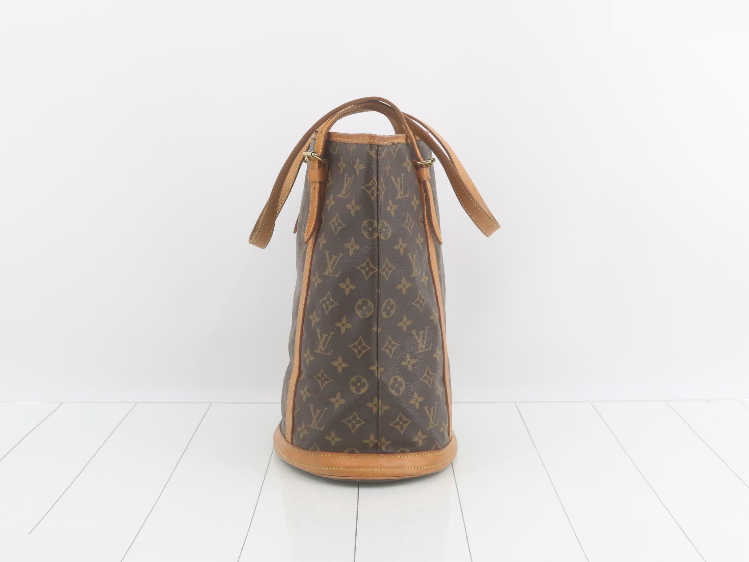 Monogram Tote Bag Bucket GM — view 4