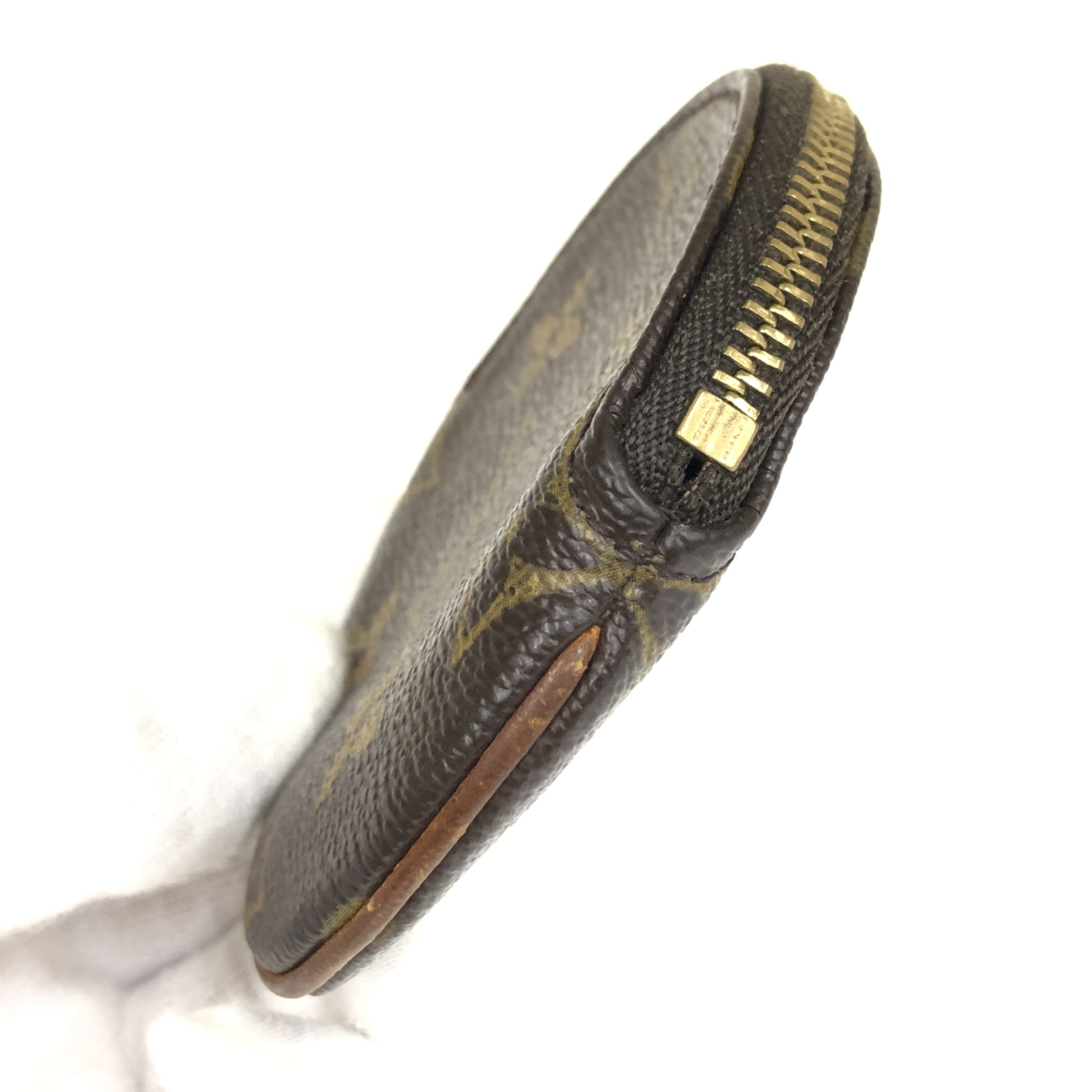 Monogram Portemonnaie Long Coin Case M61926 Round CT0063 Compact Wallet Coin Purse Made in France Coin Case — view 11