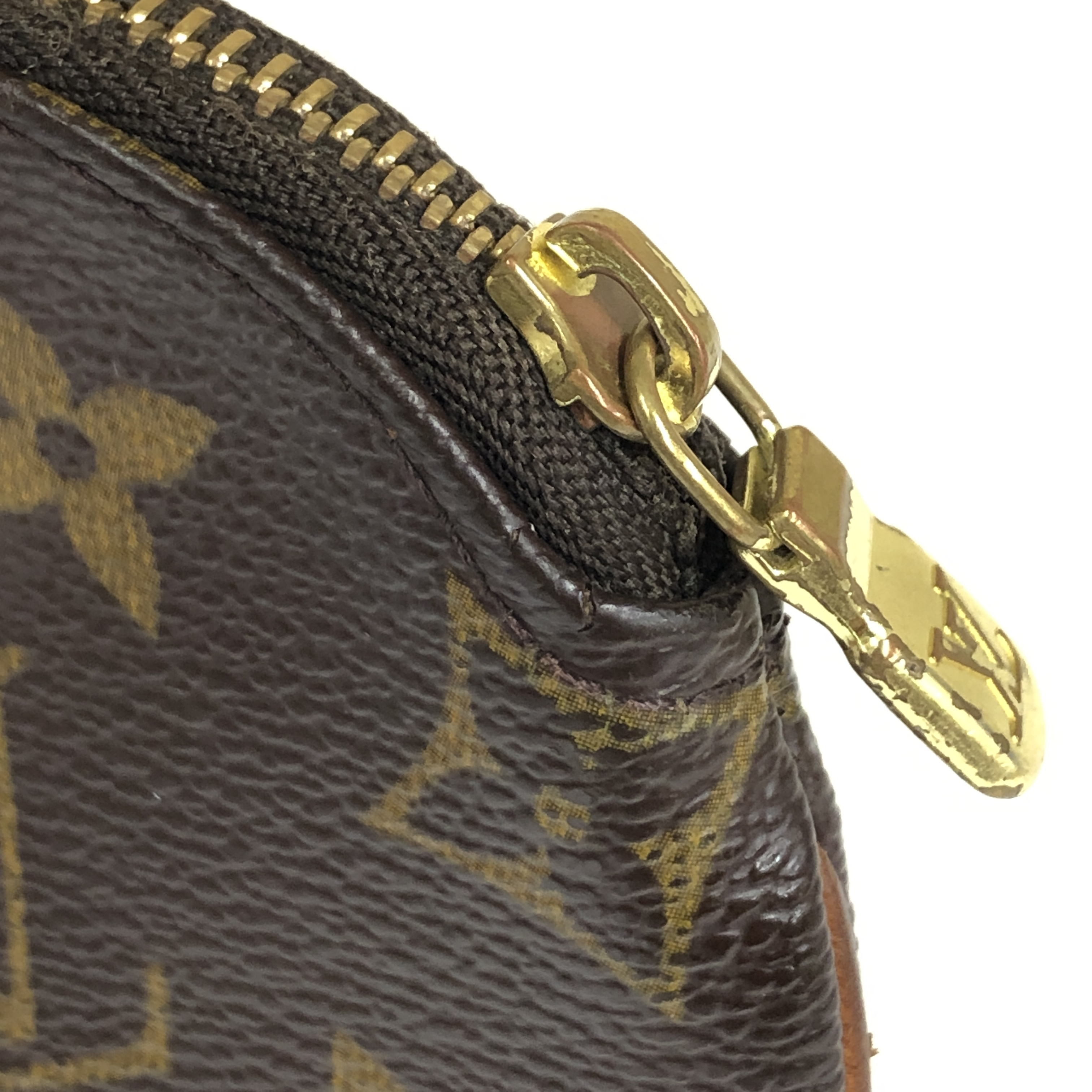 Monogram Portemonnaie Long Coin Case M61926 Round CT0063 Compact Wallet Coin Purse Made in France Coin Case — view 12