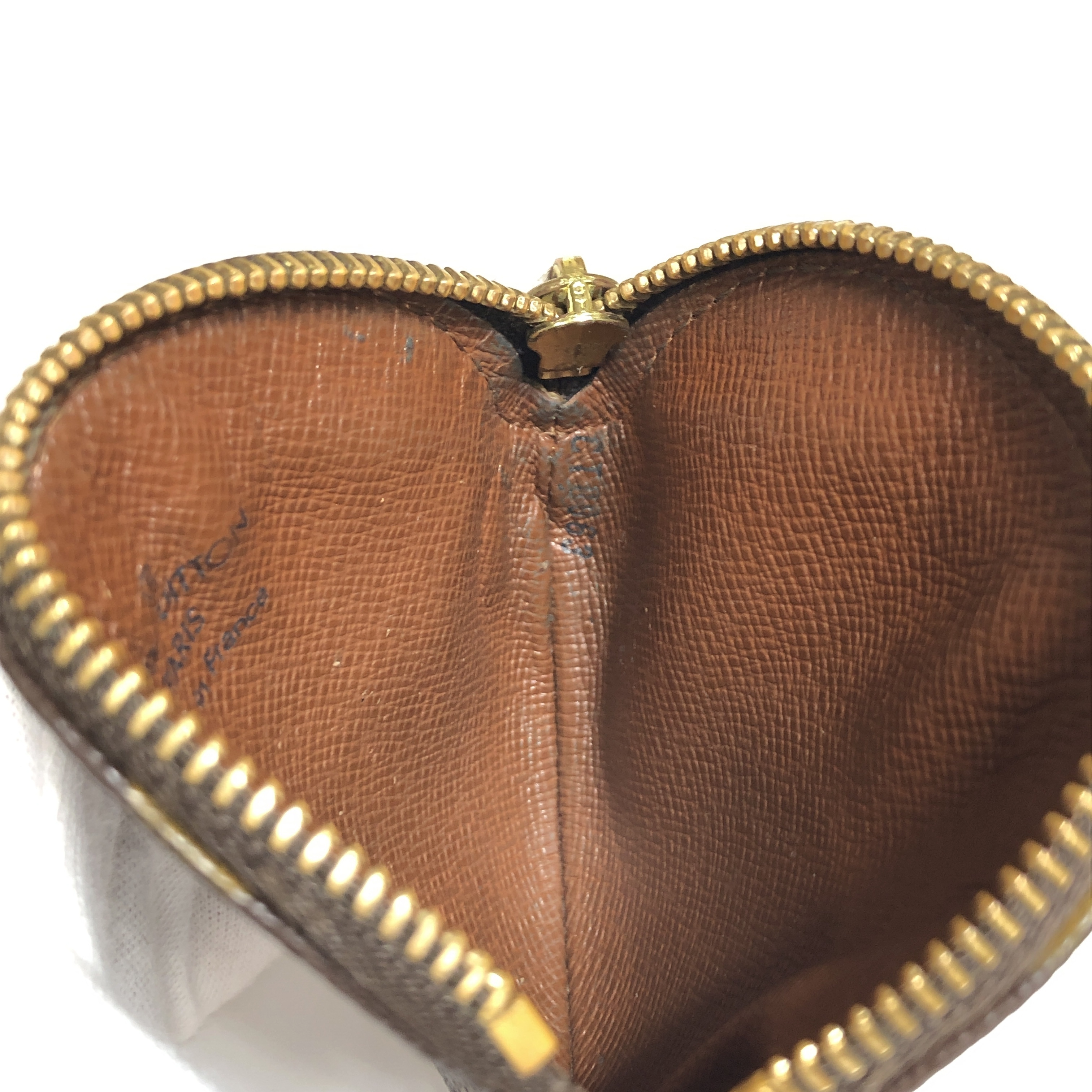 Monogram Portemonnaie Long Coin Case M61926 Round CT0063 Compact Wallet Coin Purse Made in France Coin Case — view 14