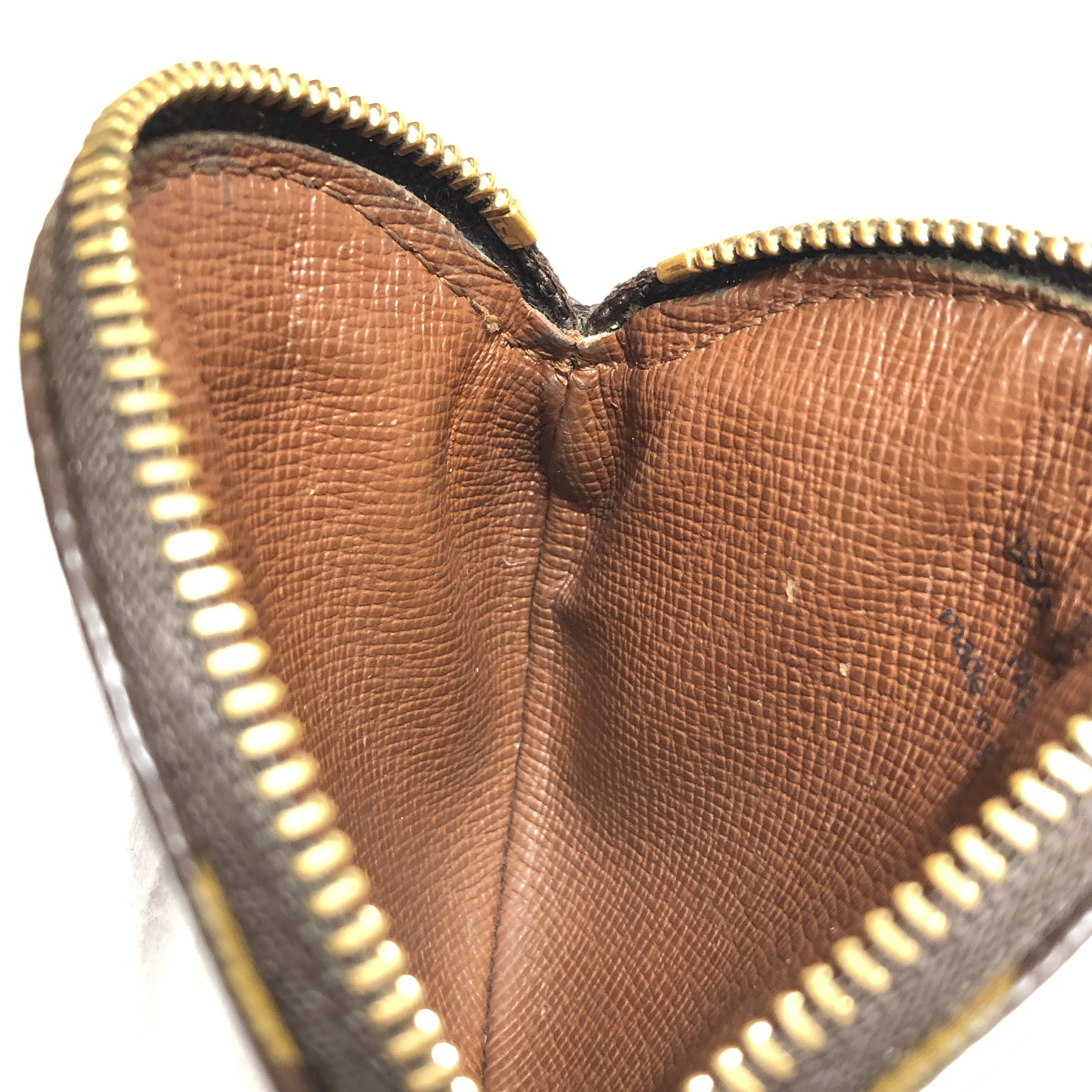 Monogram Portemonnaie Long Coin Case M61926 Round CT0063 Compact Wallet Coin Purse Made in France Coin Case — view 15