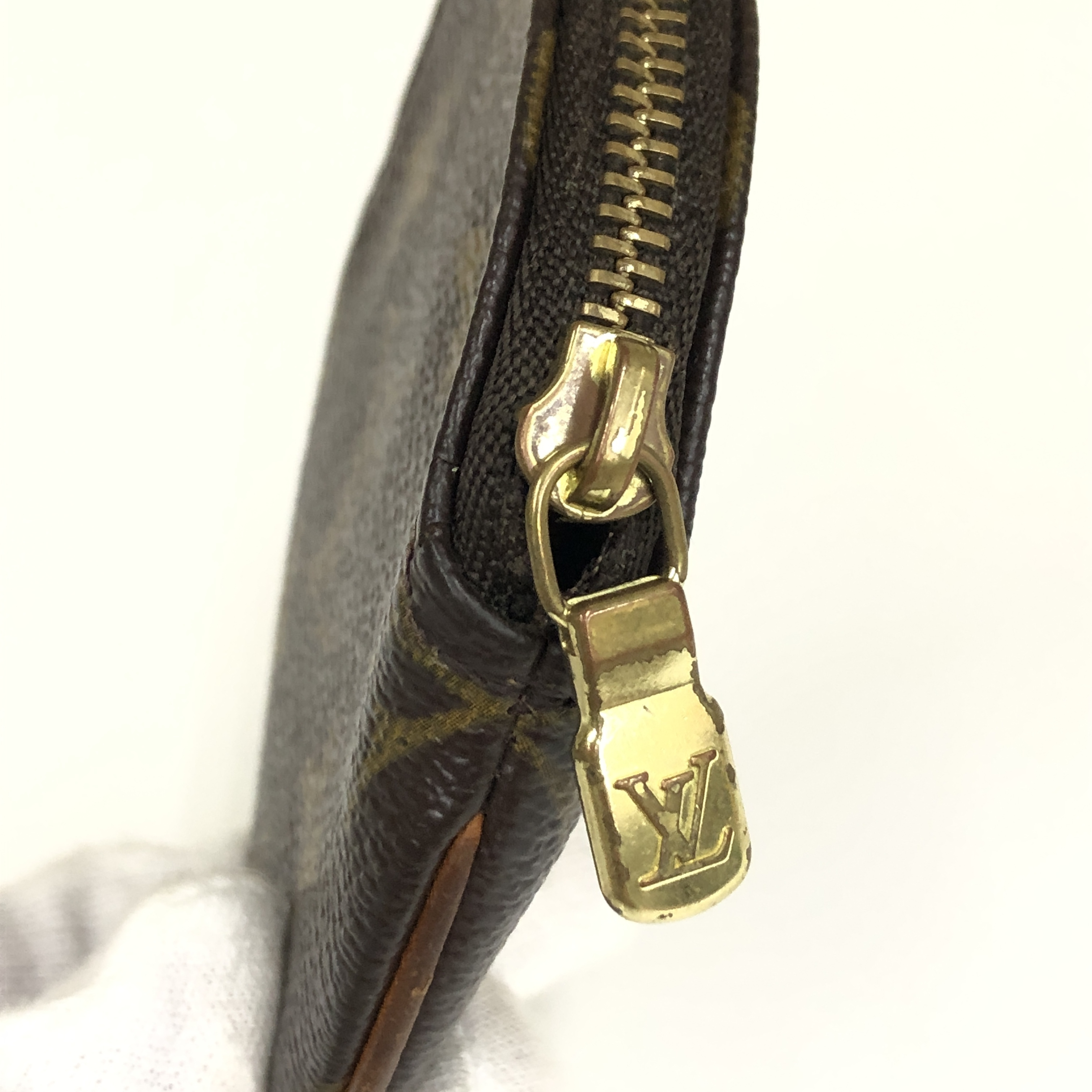 Monogram Portemonnaie Long Coin Case M61926 Round CT0063 Compact Wallet Coin Purse Made in France Coin Case — view 9
