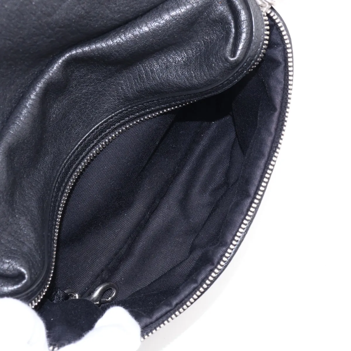 City 508548 Leather Backpack/Rucksack Black — view 12