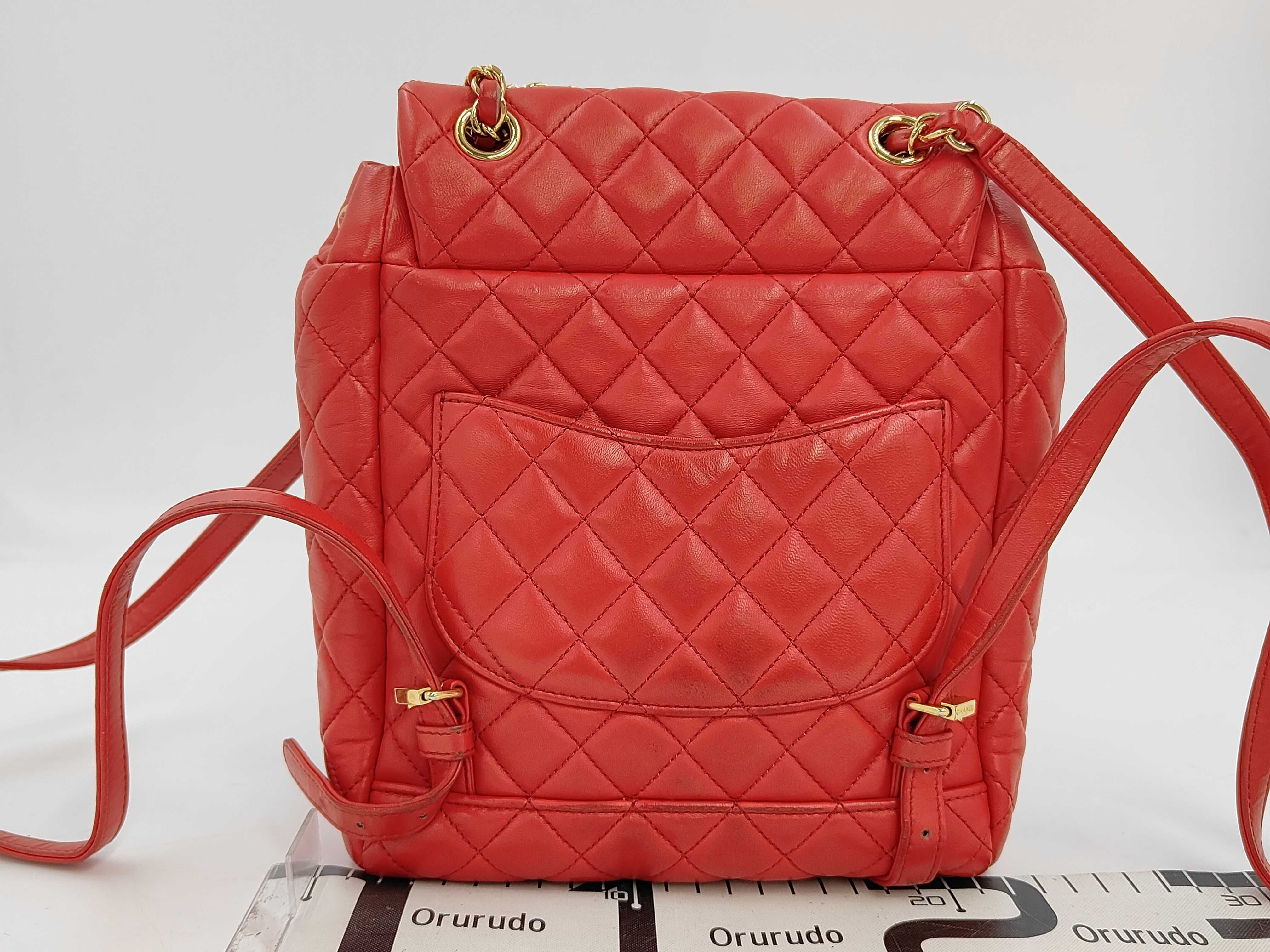 Matelassé Chain Lambskin Backpack — view 2