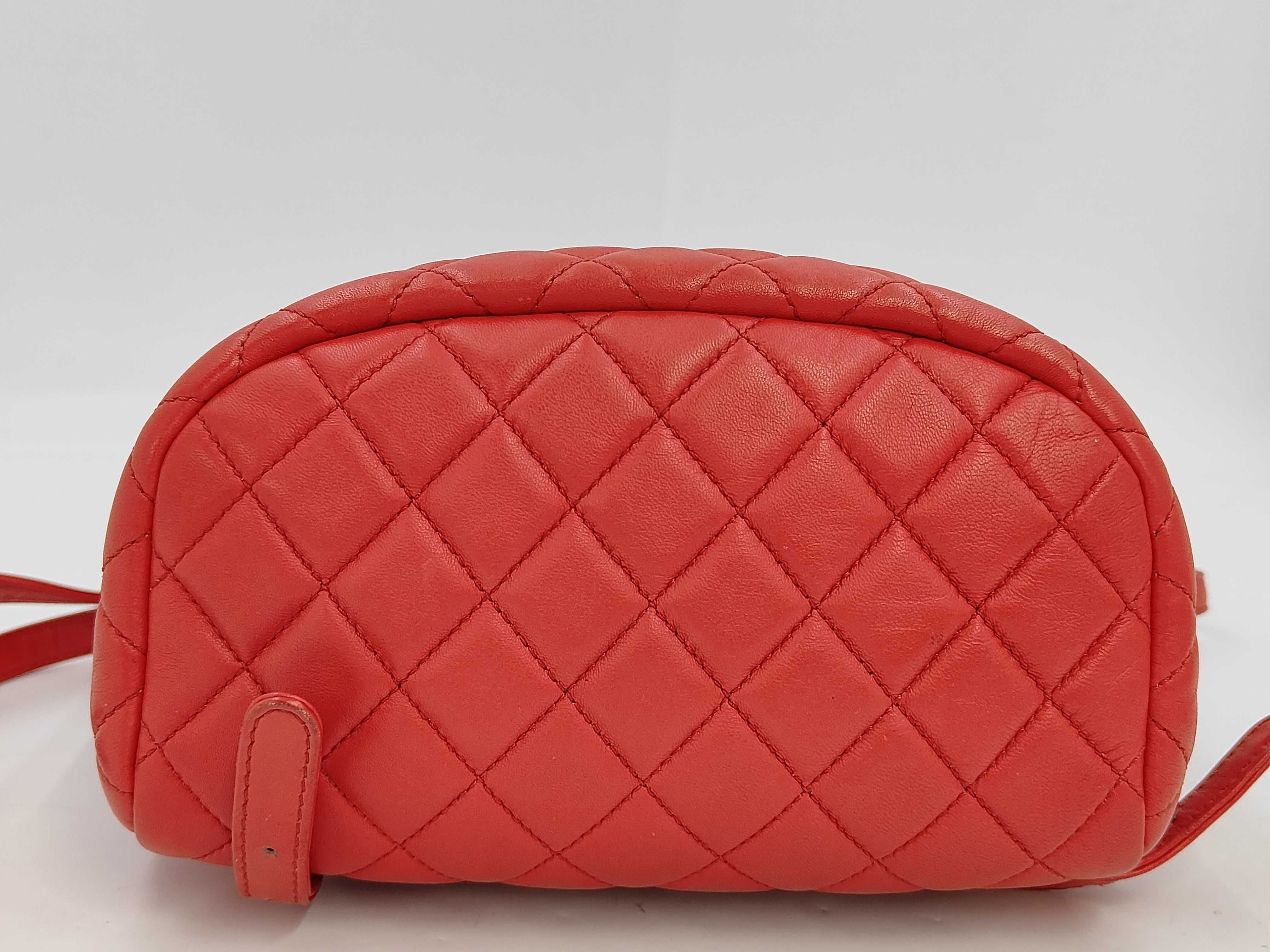 Matelassé Chain Lambskin Backpack — view 4
