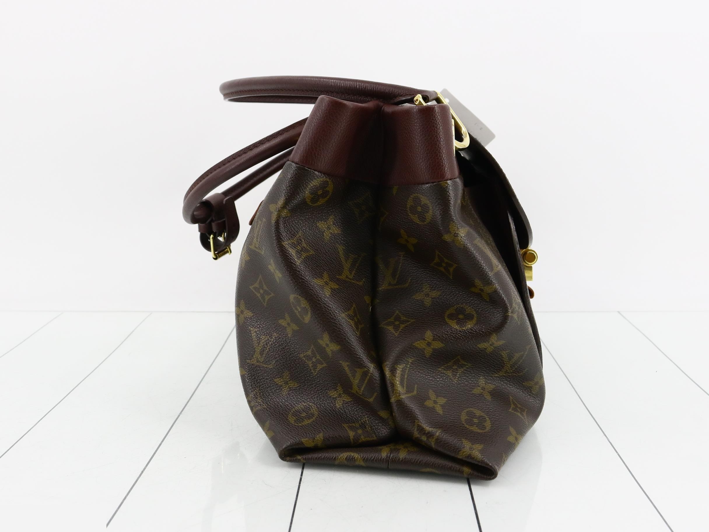 Monogram Olympe Bordeaux Shoulder Bag — view 4