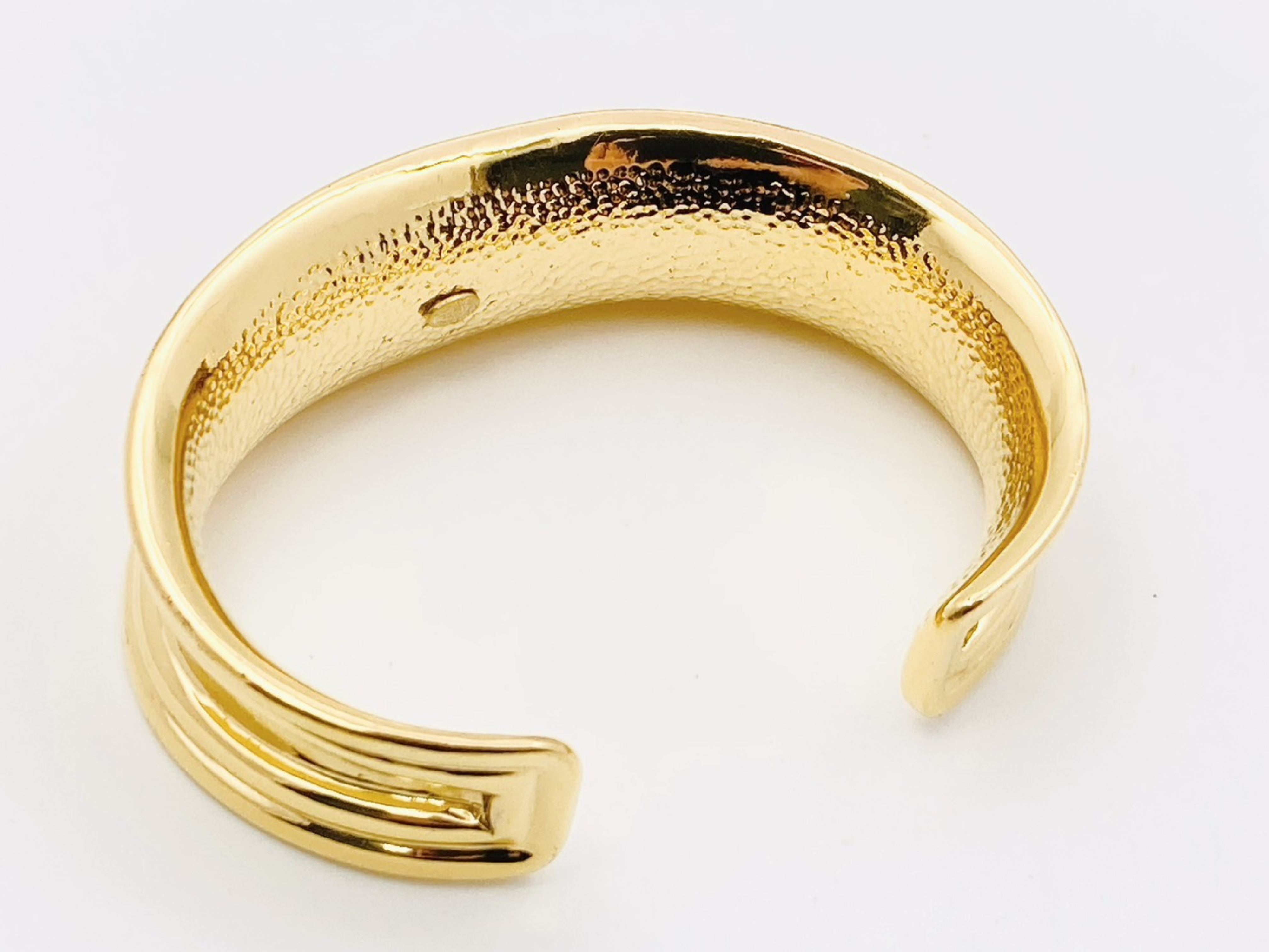 Logo Bangle 96P Gold Bracelet/Bangle — view 2