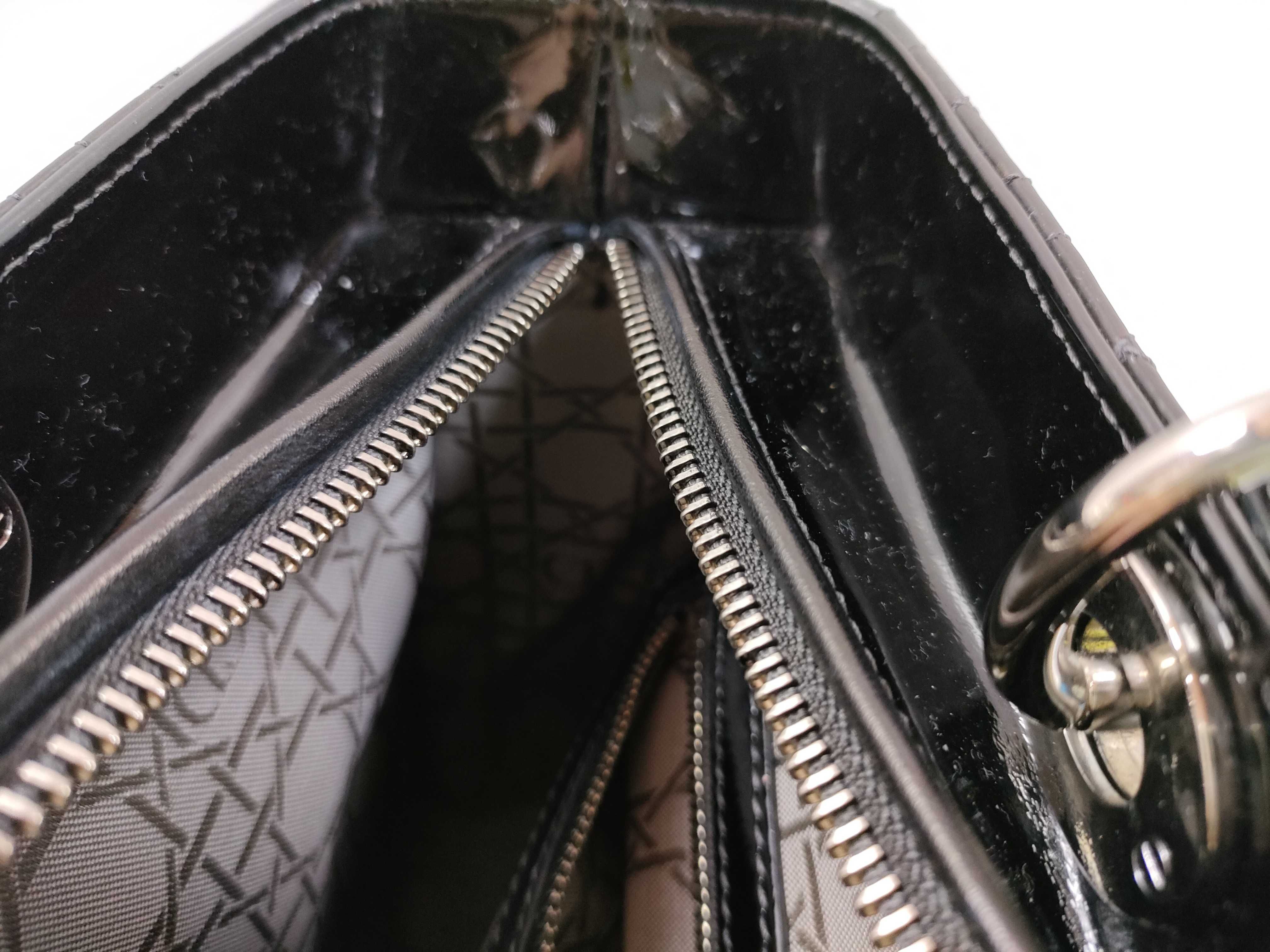 Lady Dior Enamel Lady Handbag — view 12