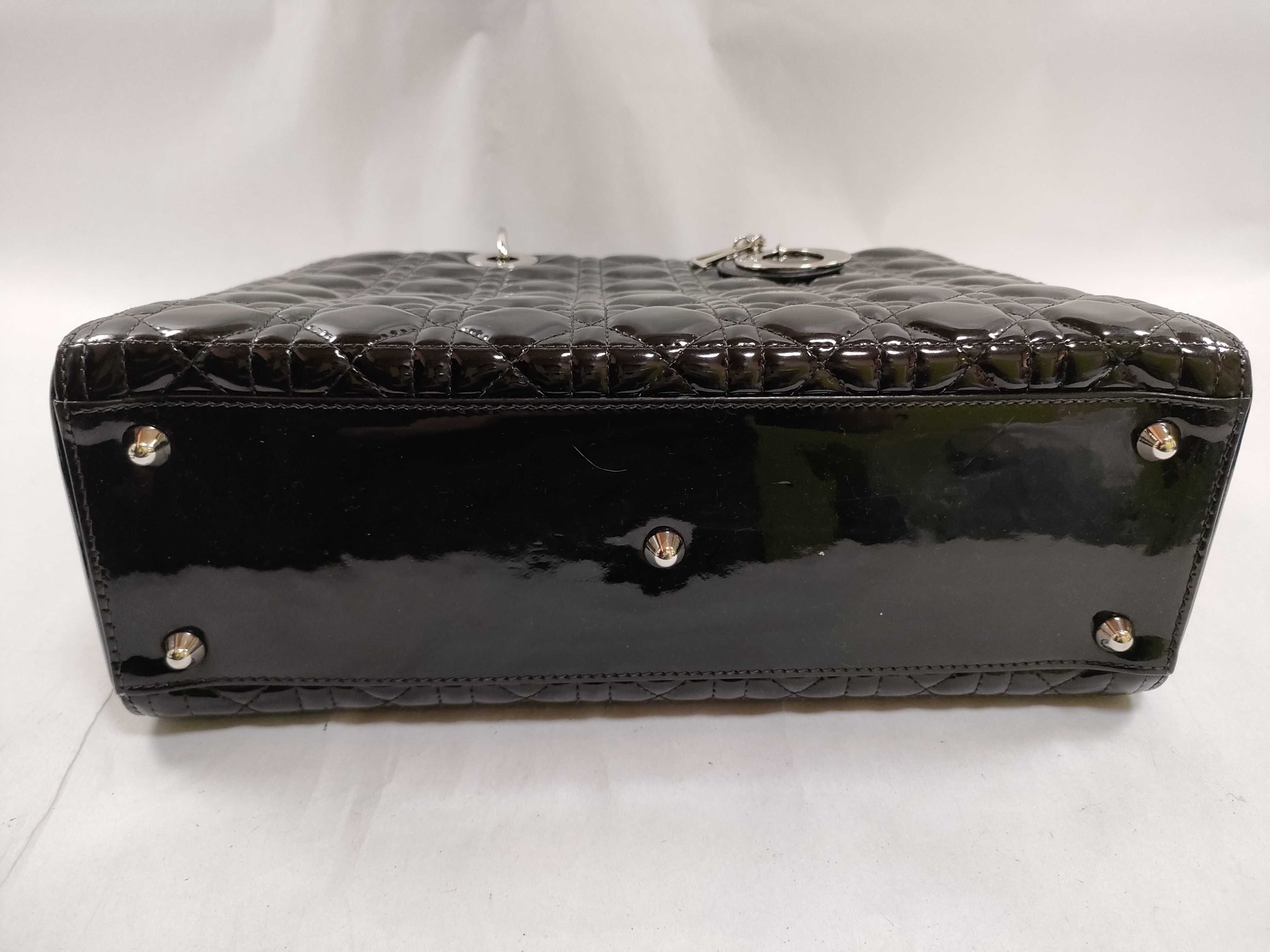 Lady Dior Enamel Lady Handbag — view 7