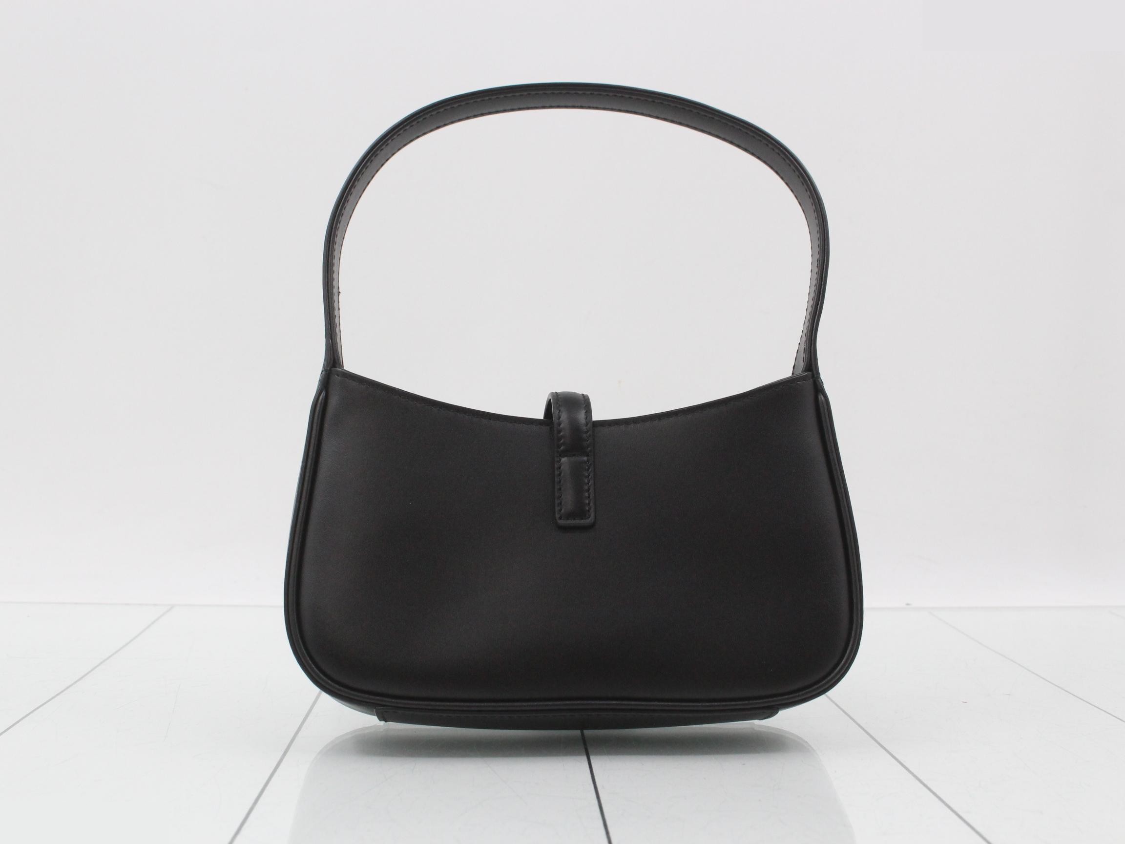 Le 5 a 7 Calf Leather Mini Handbag — view 2