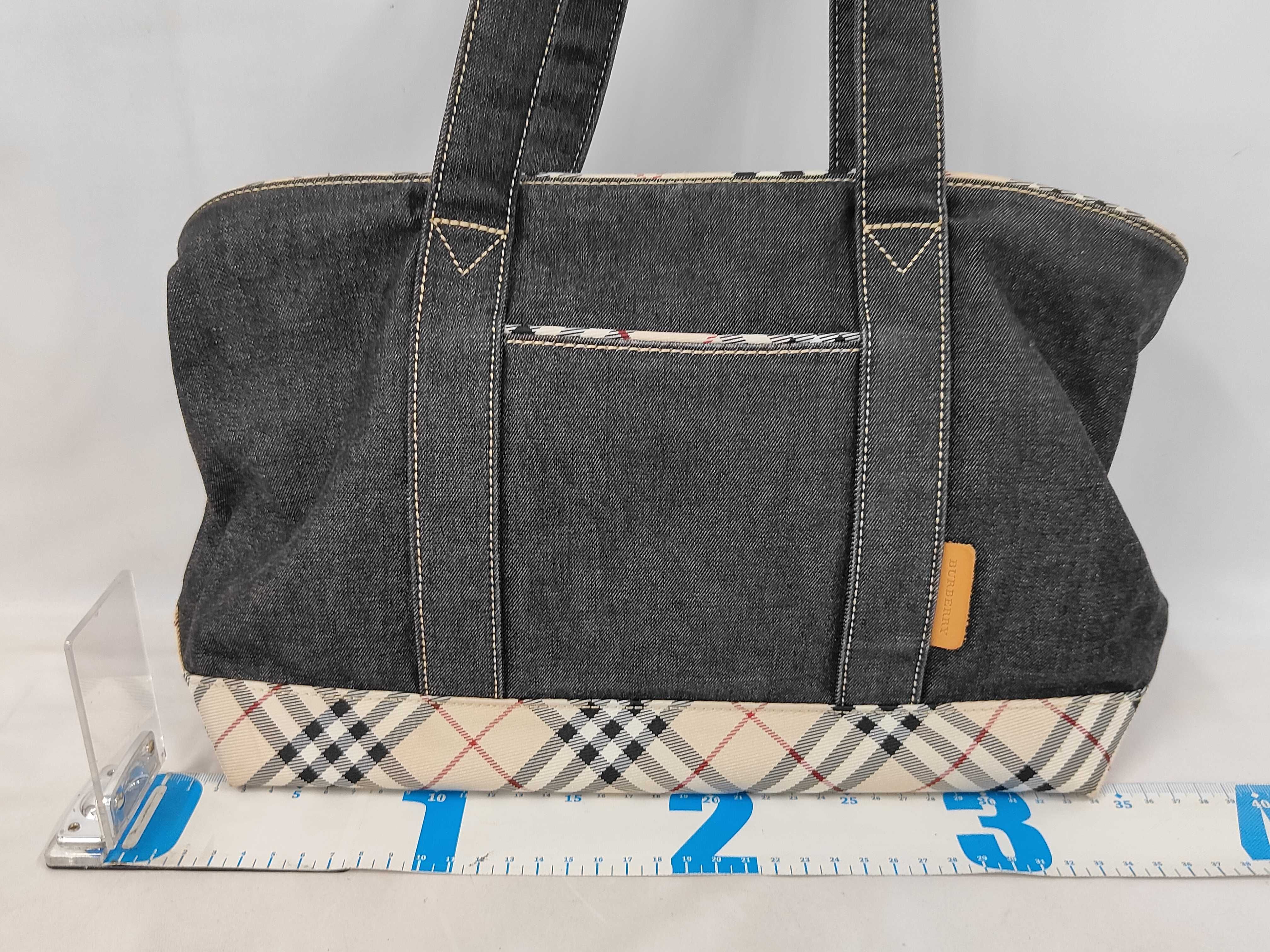 tote bag, denim — view 2