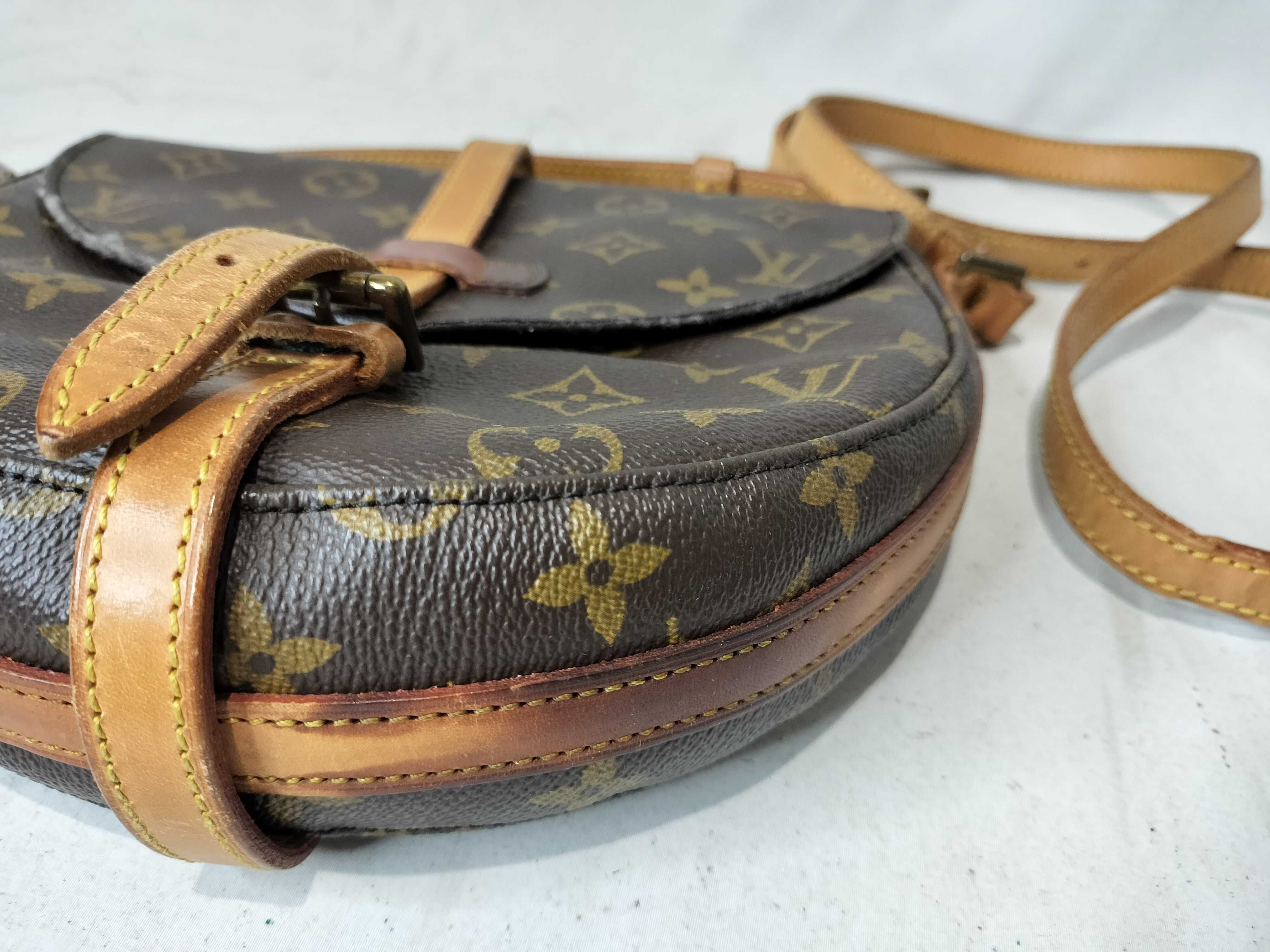 Monogram Vuitton Chantilly PM Shoulder Bag — view 6