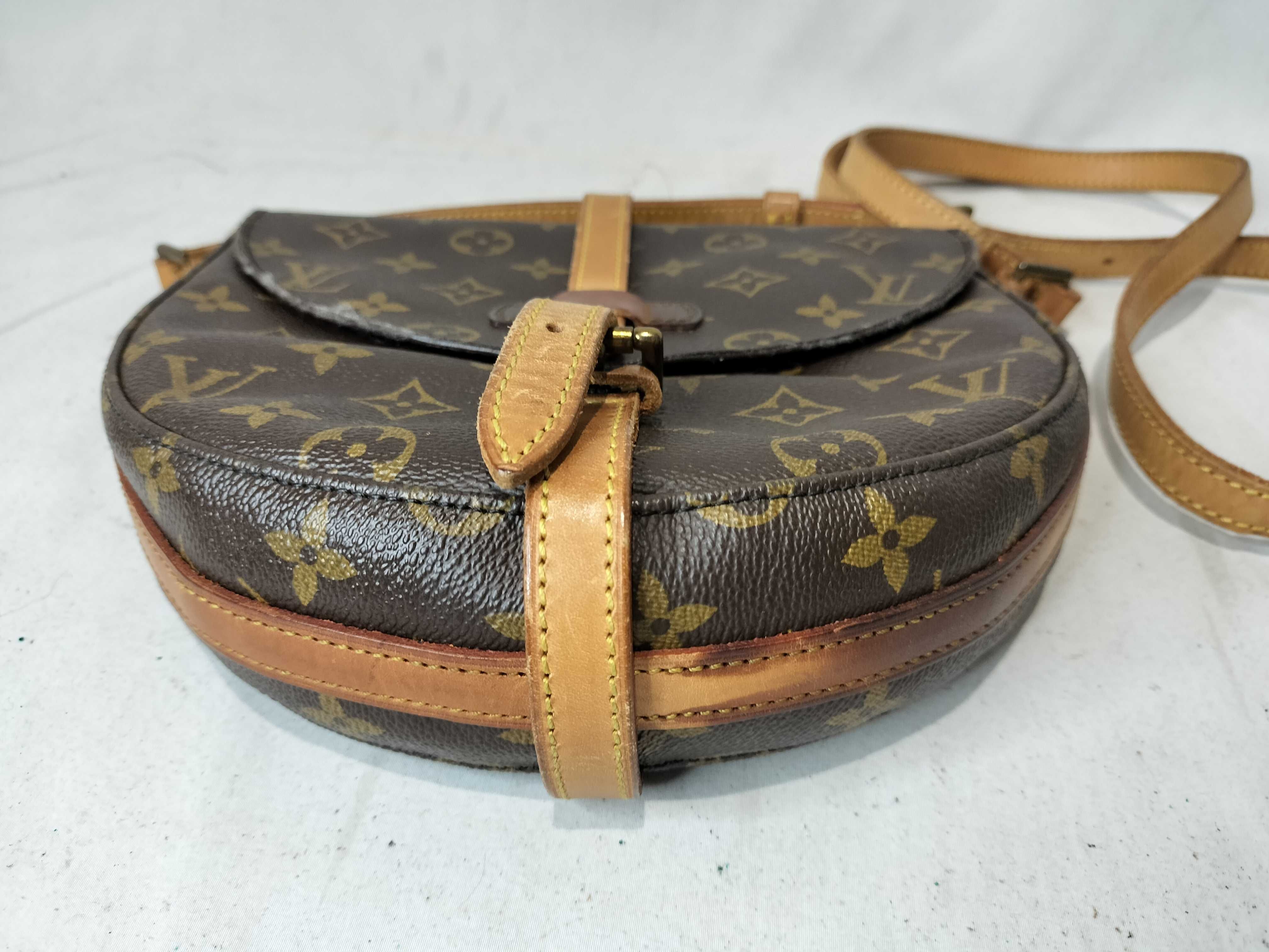 Monogram Vuitton Chantilly PM Shoulder Bag — view 7