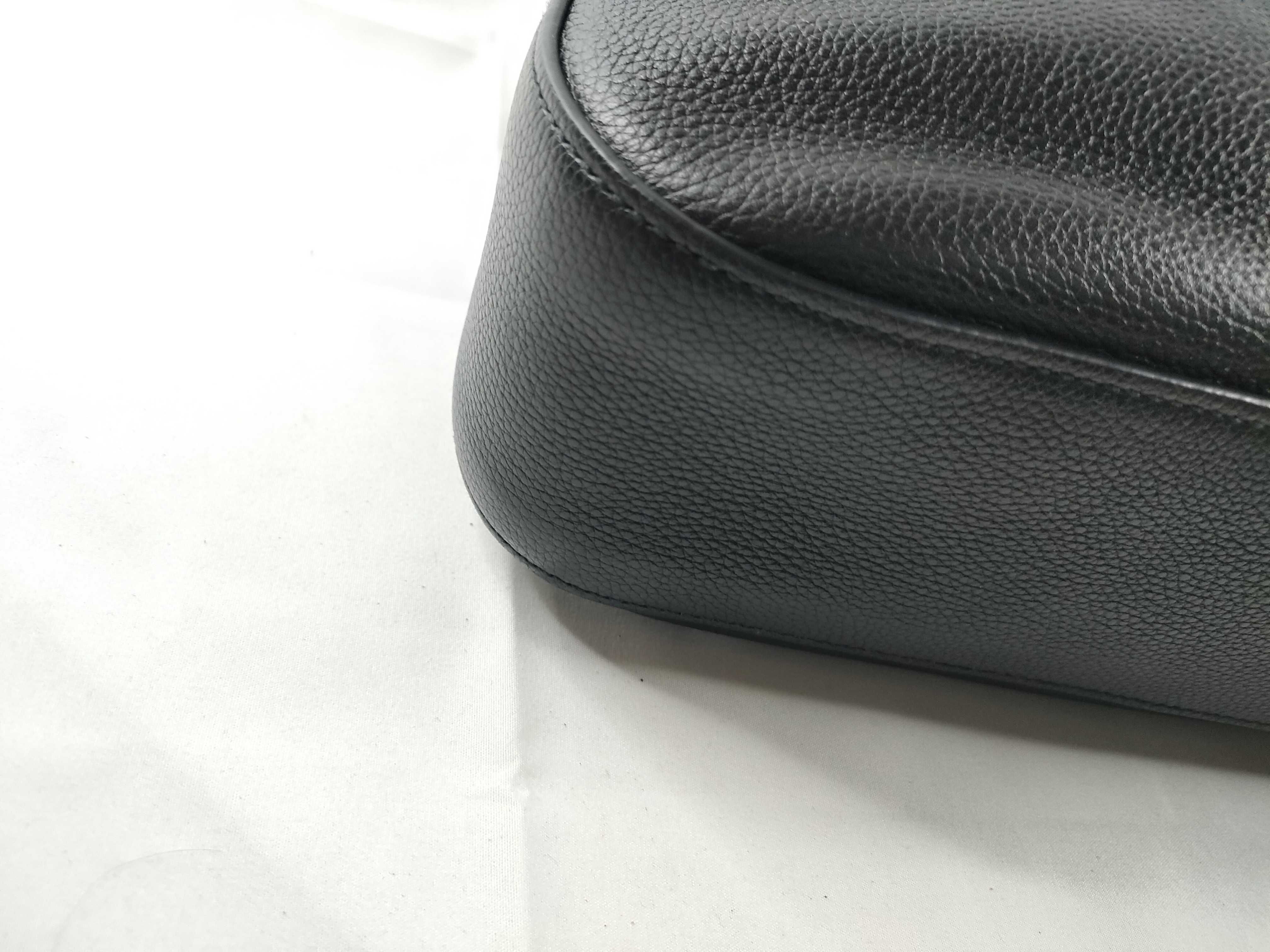 Vitello Daino Shoulder Bag, Black, 1BC028 (Shoulder Bag) — view 3