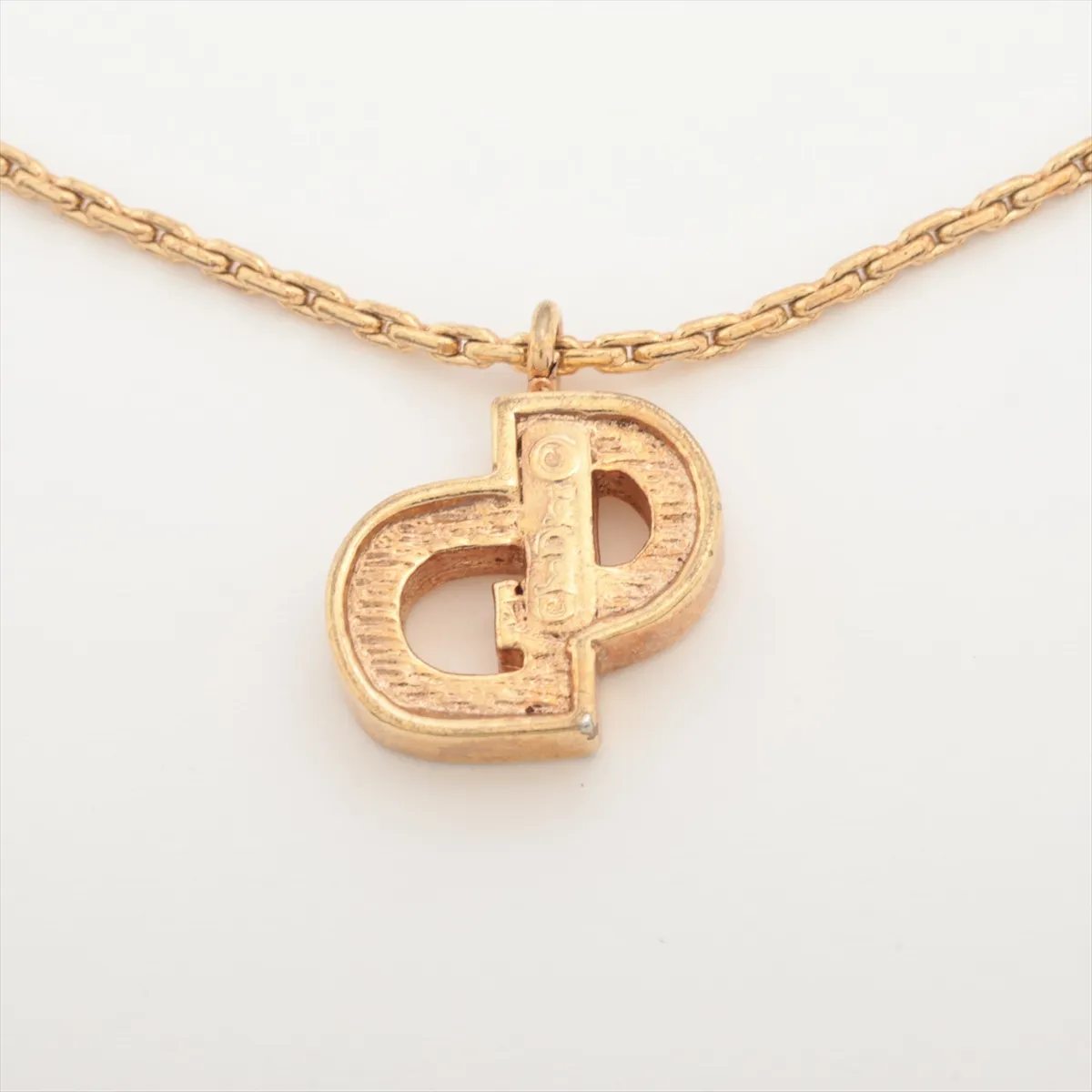 CD logo bracelet, GP gold, — view 3