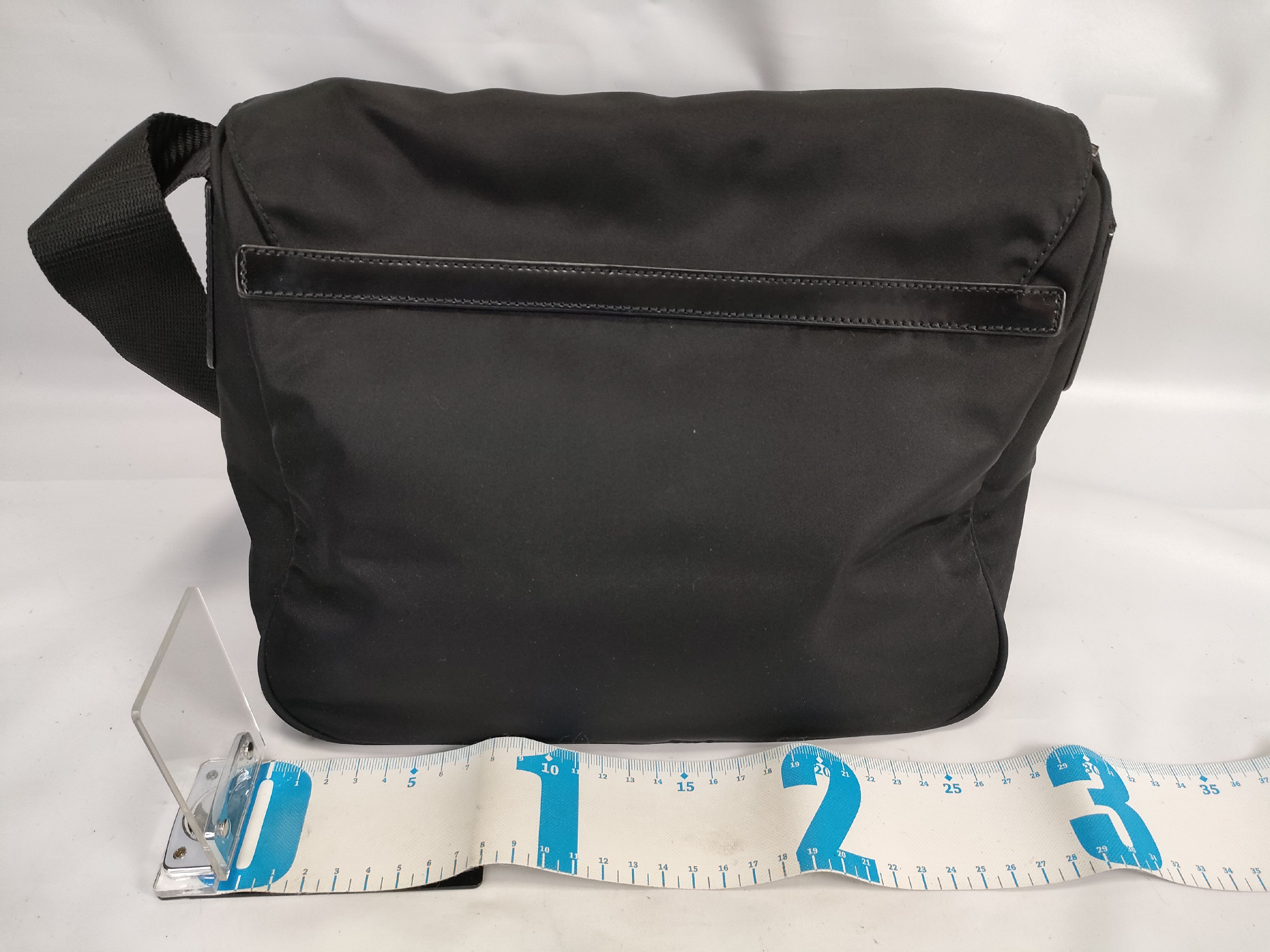 Nylon Messenger Shoulder Bag — view 2