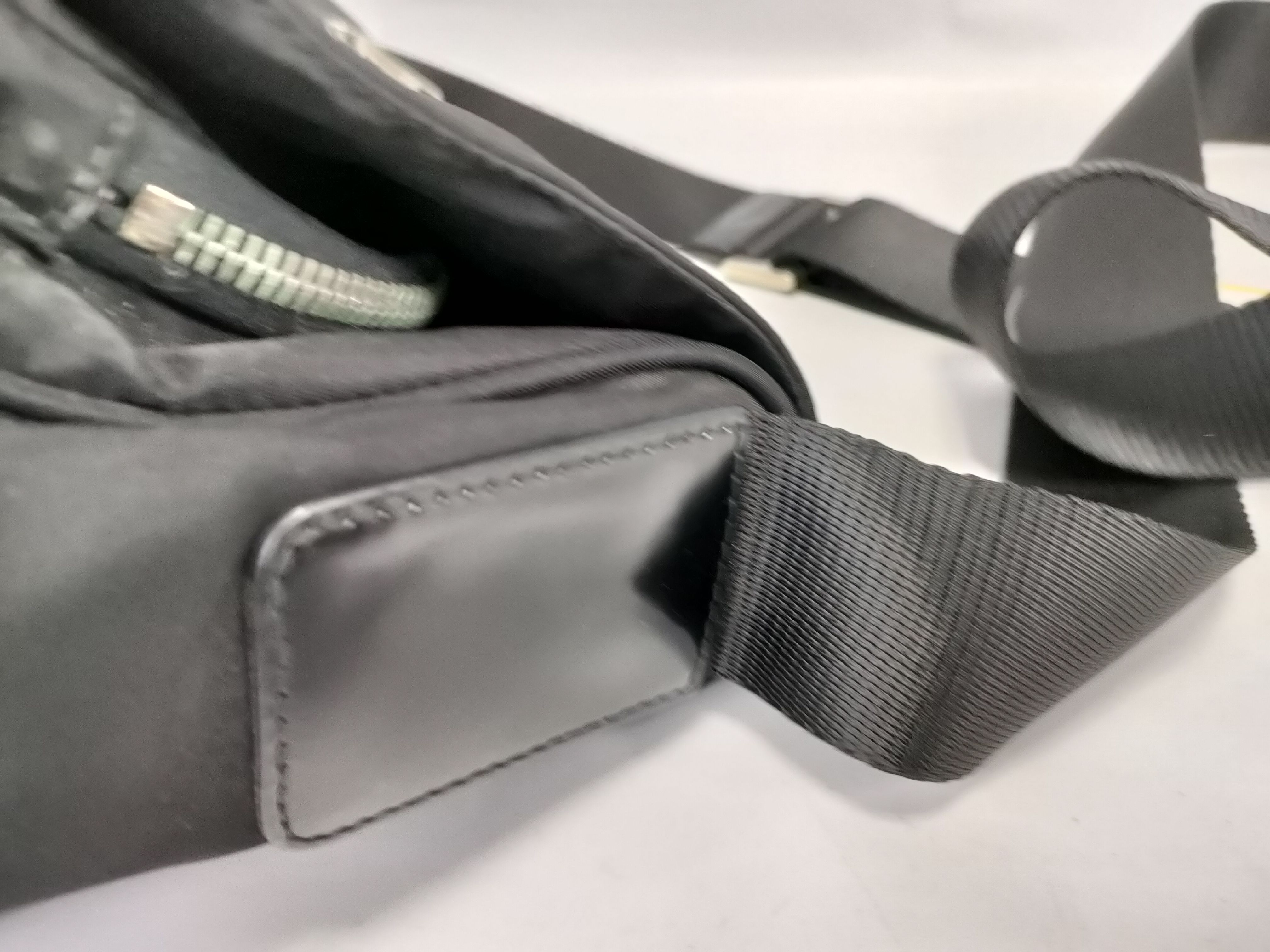 Nylon Messenger Shoulder Bag — view 5