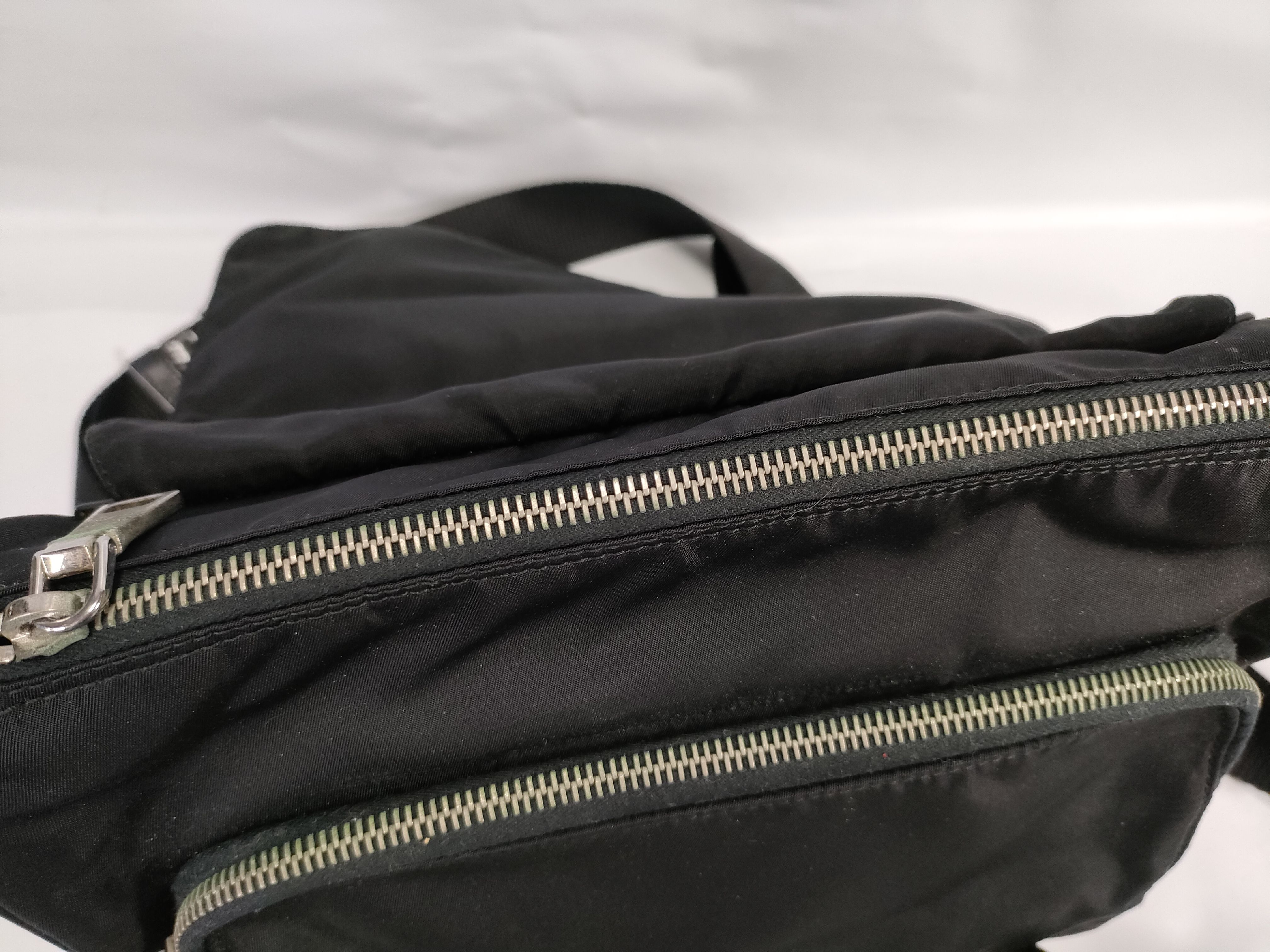 Nylon Messenger Shoulder Bag — view 10
