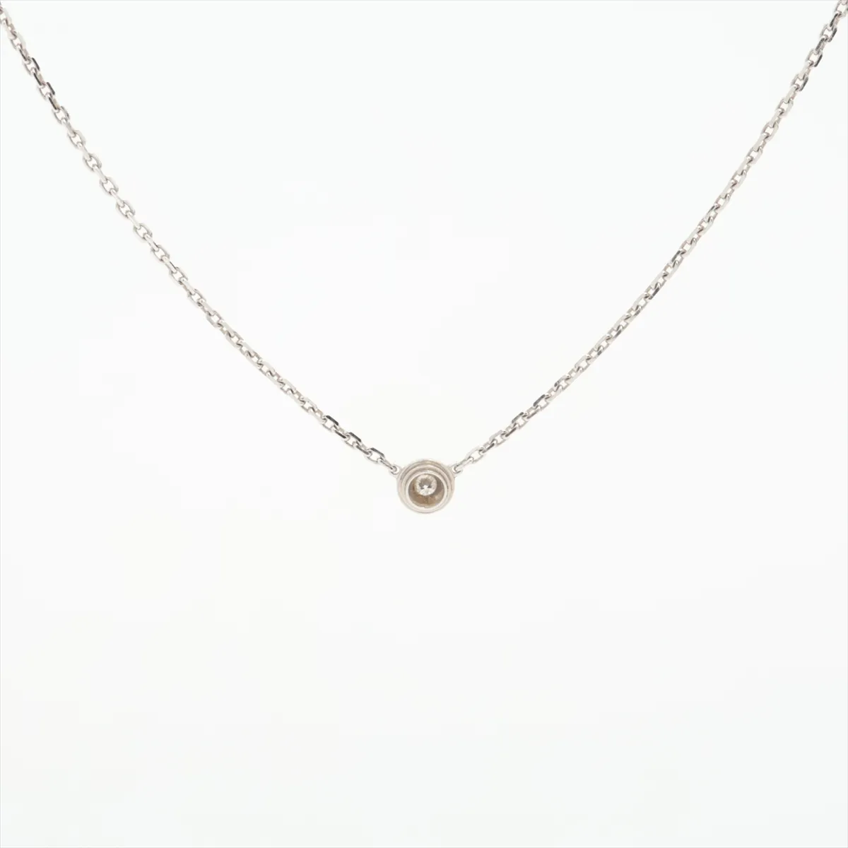 Damour XS Diamond Necklace, 750 (WG), 2.3g, DYR020 — view 2