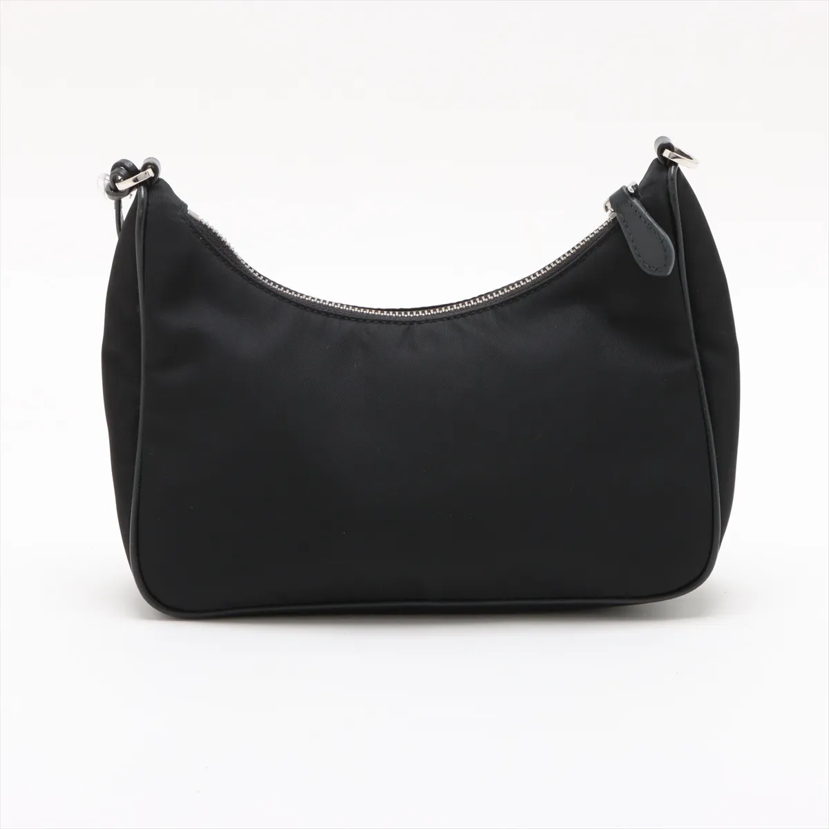 Tessuto Nylon x Leather 2WAY Shoulder Bag Black — view 3