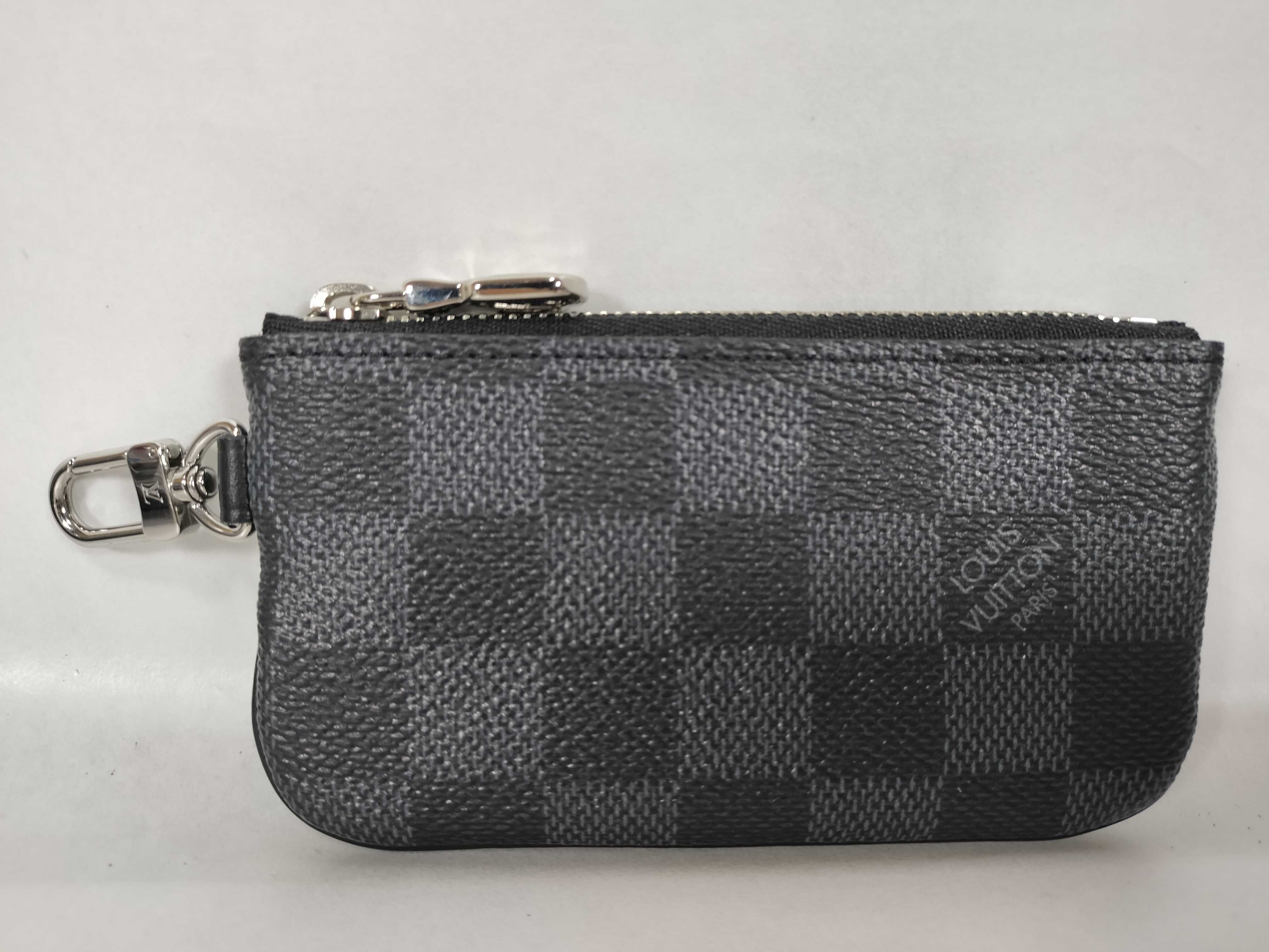 Damier Graphite Canvas Pochette Cle Coin Case