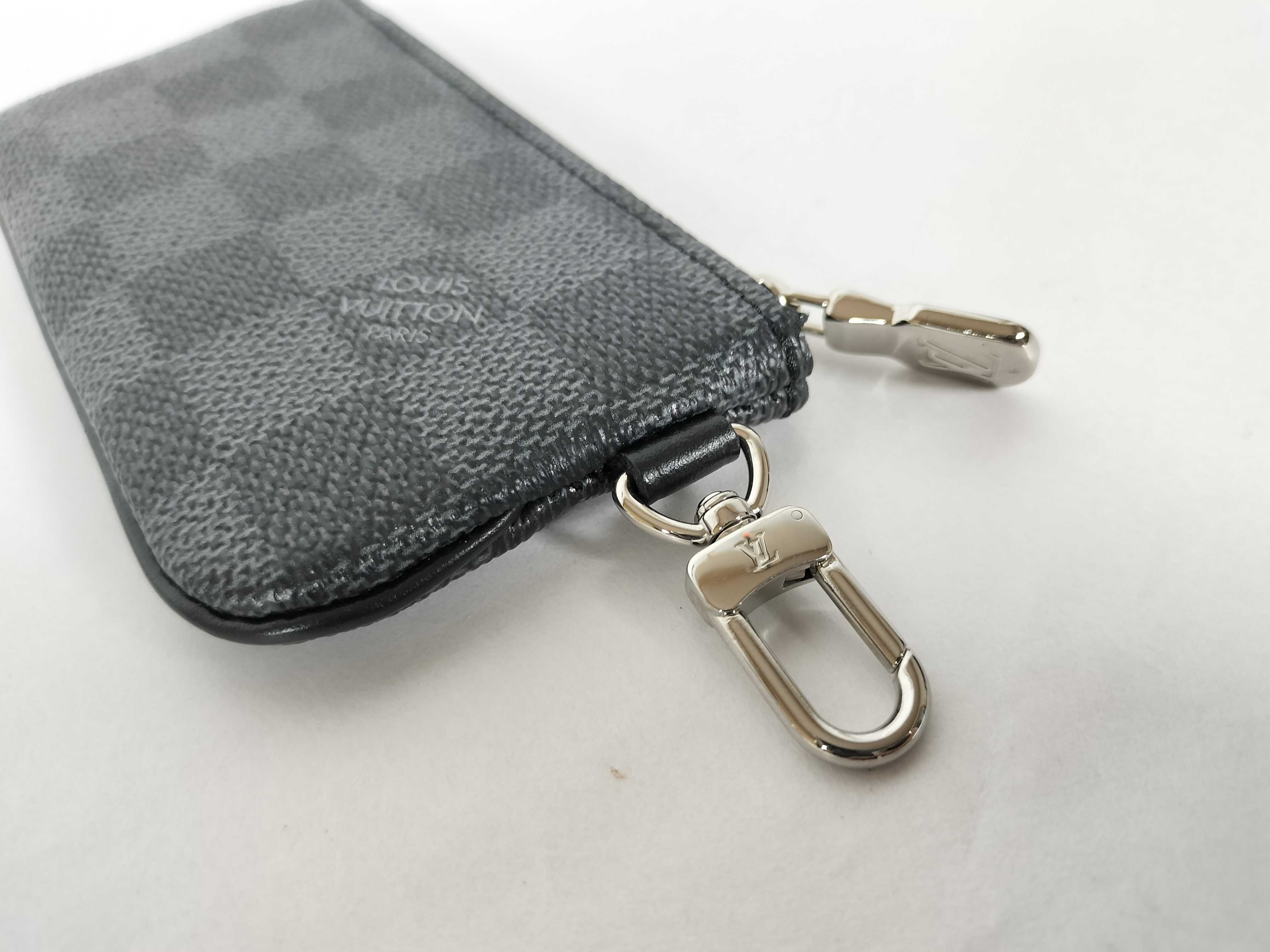 Damier Graphite Canvas Pochette Cle Coin Case — view 5