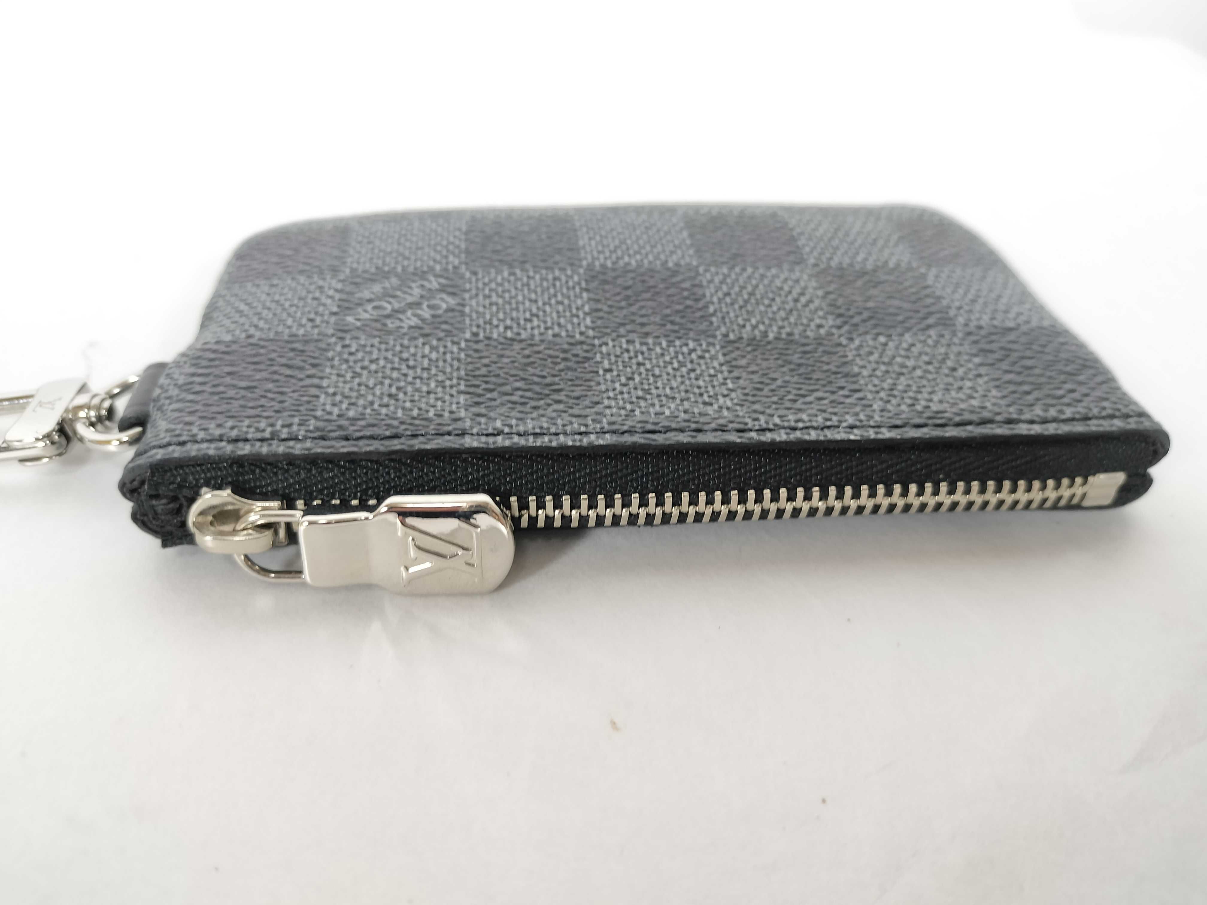 Damier Graphite Canvas Pochette Cle Coin Case — view 6