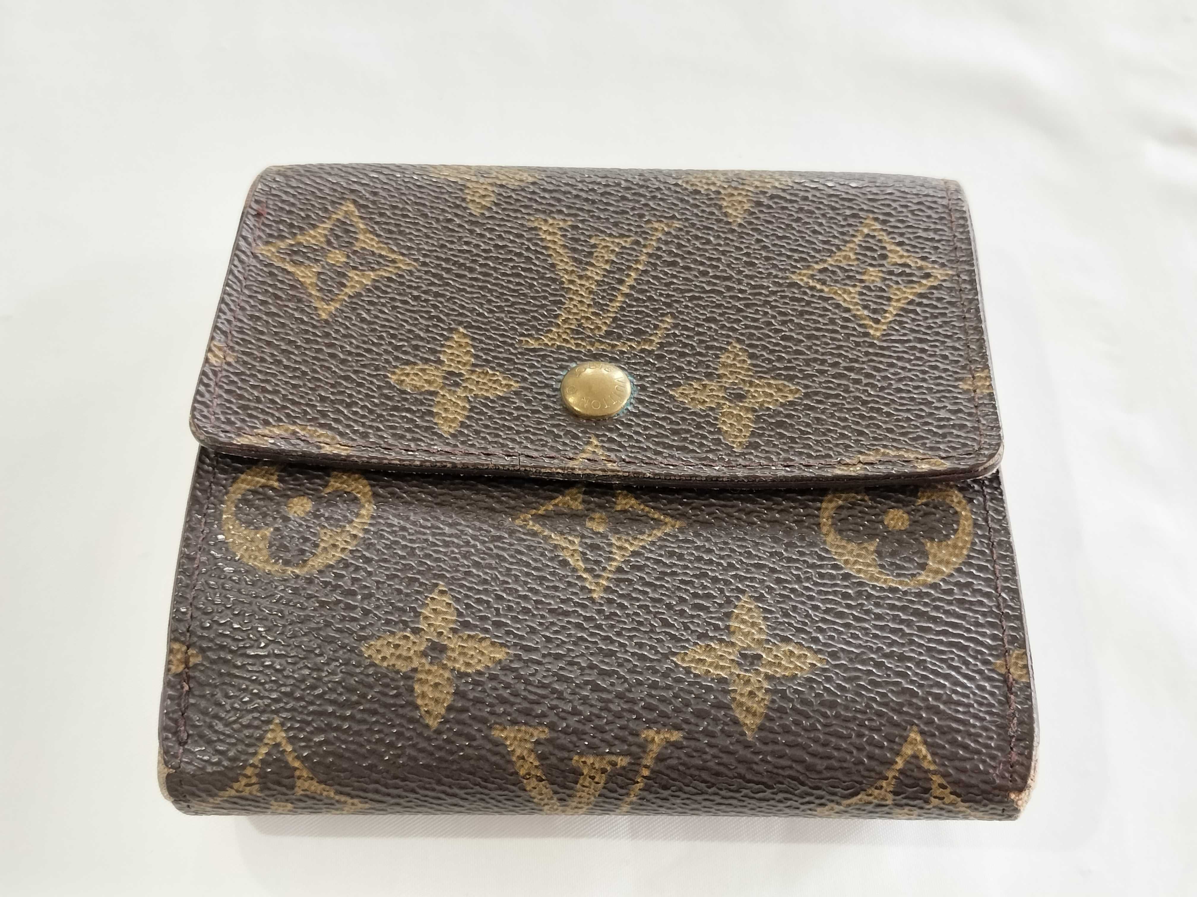 Monogram Double Snap Wallet