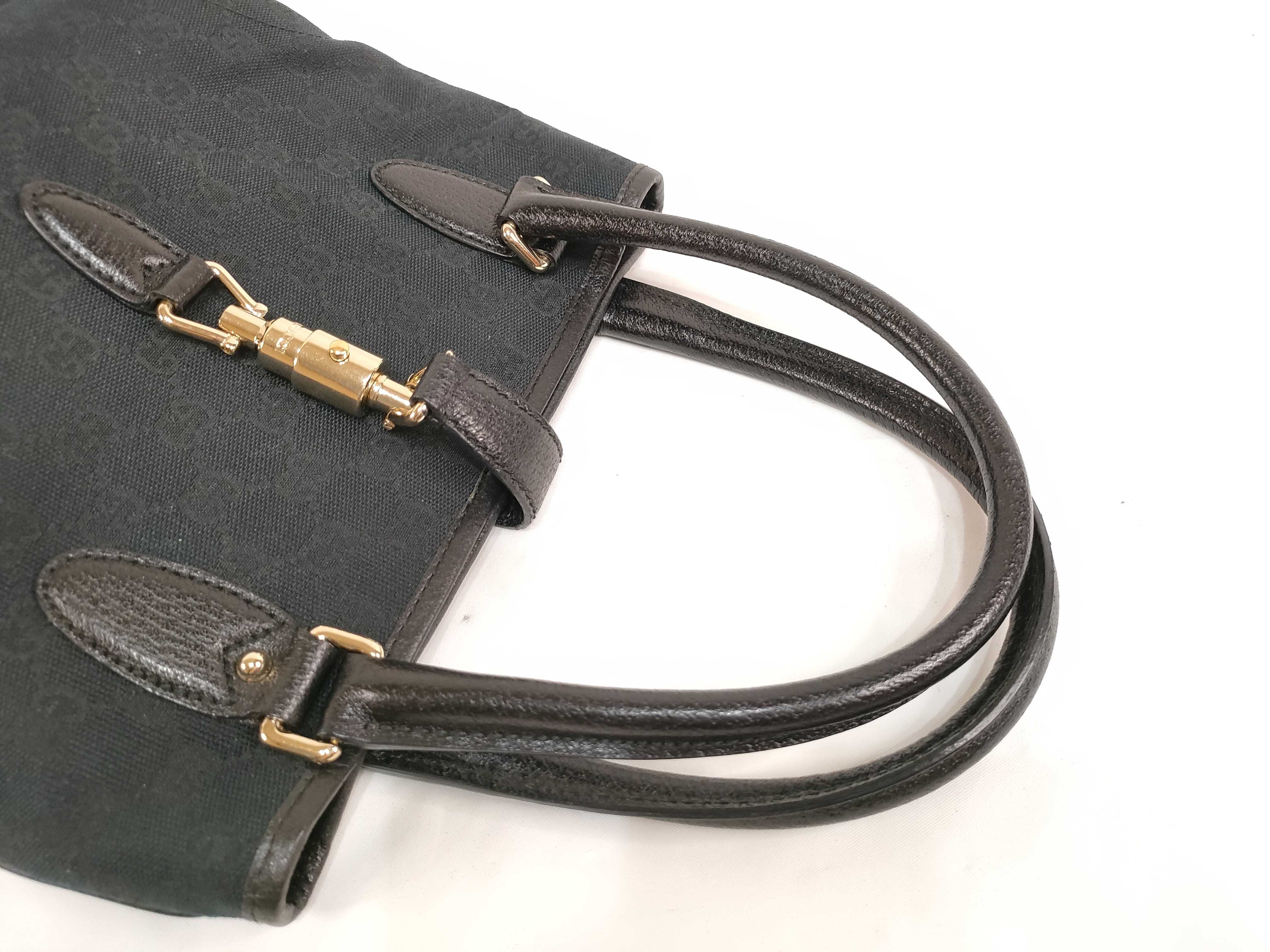 GG Canvas Handbag Jackie GG 145817 204990 Handbag — view 3
