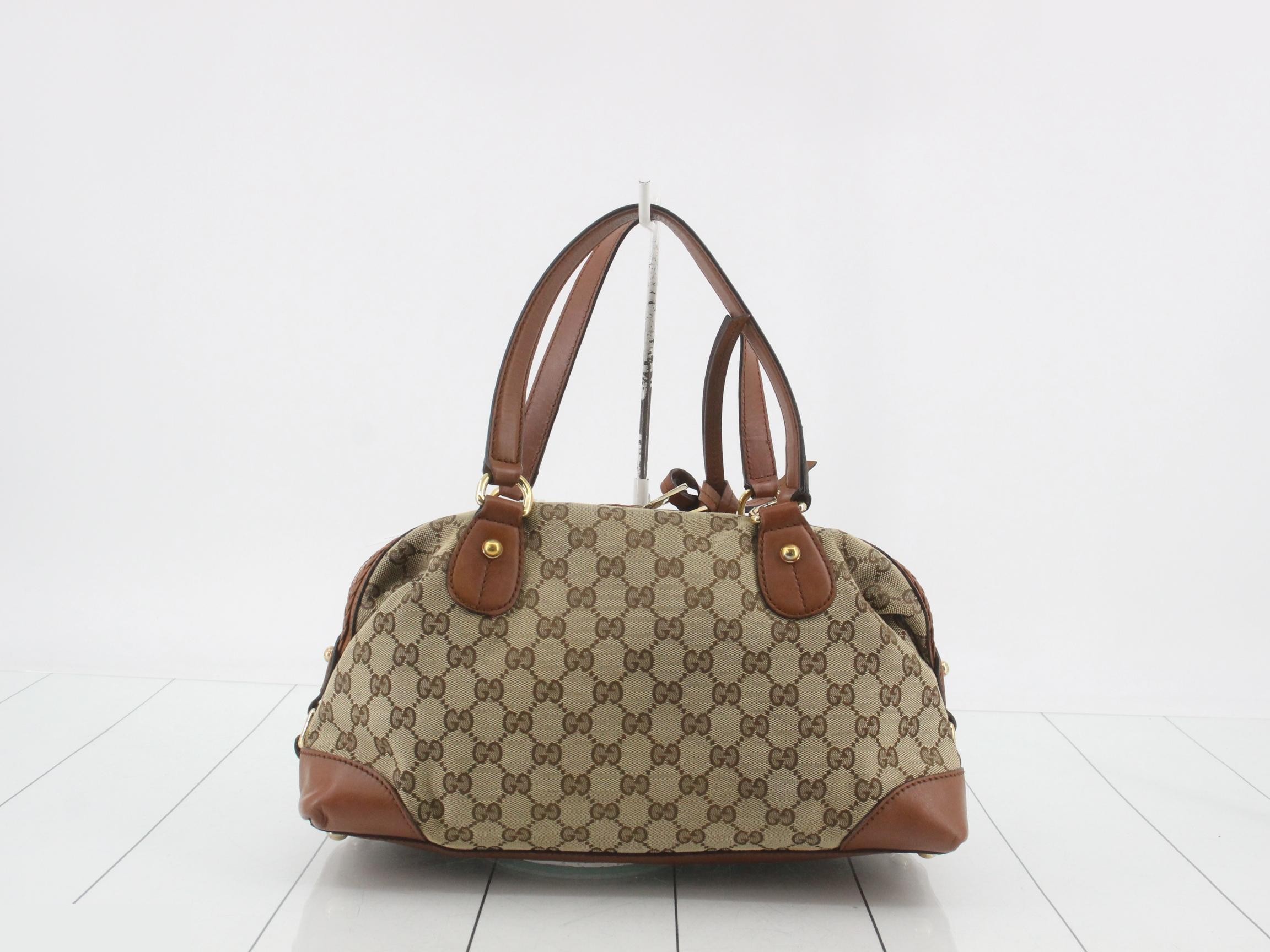 GG Canvas Interlocking Shoulder Bag — view 2