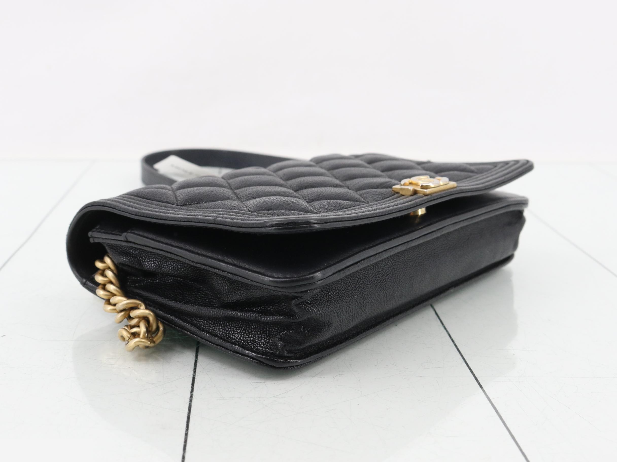 Caviar skin (bag) chain wallet — view 5